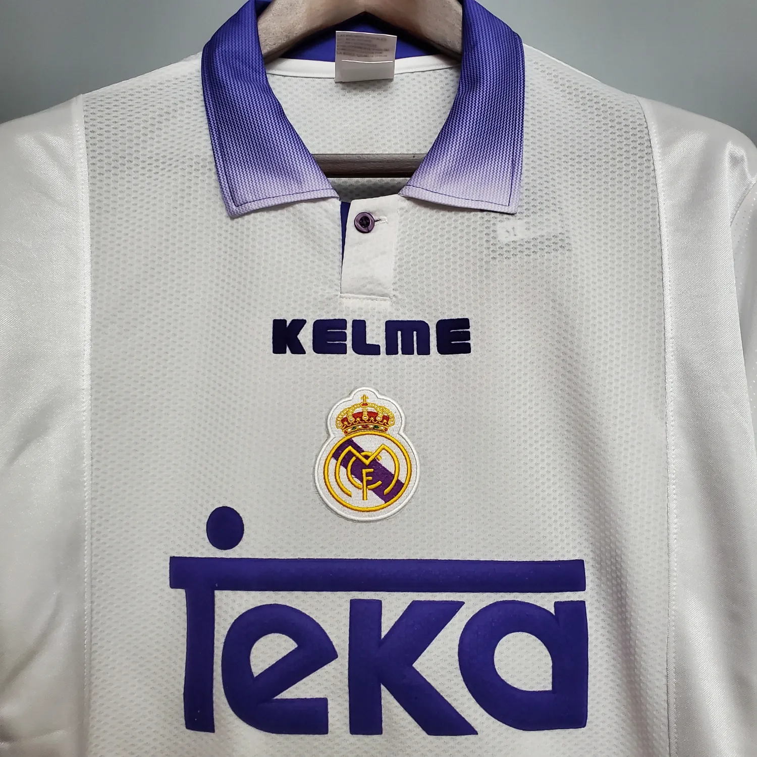 1997/98 Real Madrid home short-sleeved retro jersey - fans edition