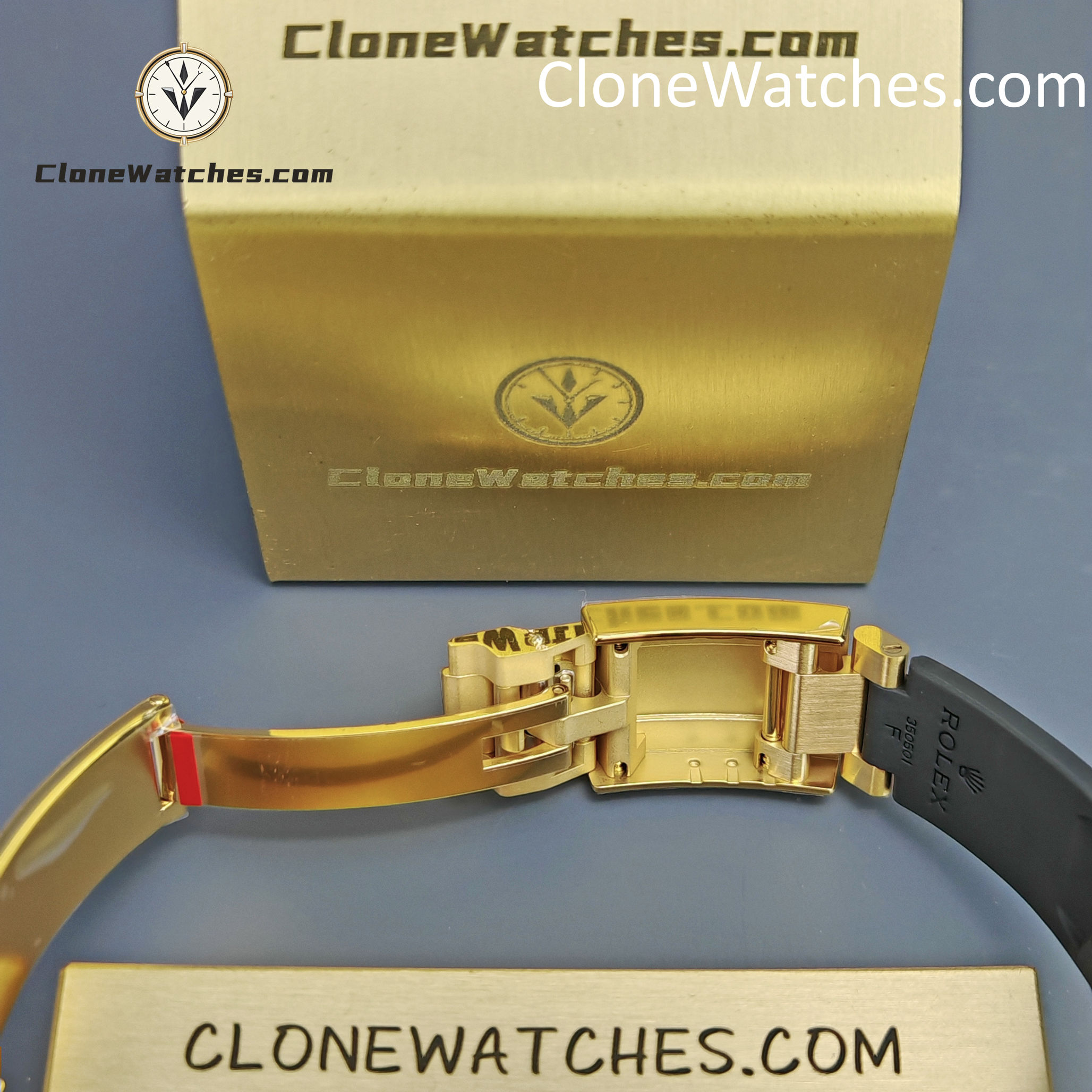 Rolex Super Clone Watches 1:1 Daytona White Arabic Dial Oysterflex Rubber Strap M116518 4130 Movement