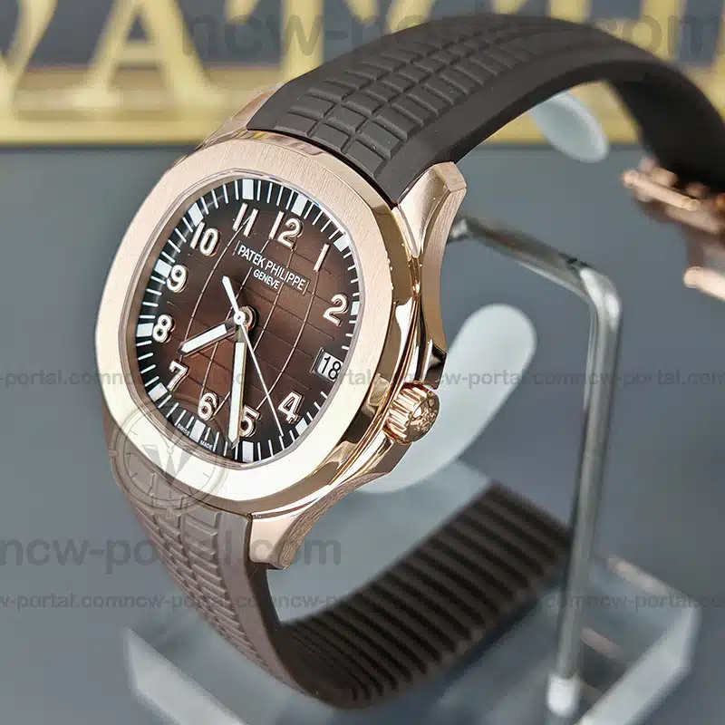 Patek Philippe Super Clone Watches 1:1 Aquanaut Rose Gold DDF 5167R-001 40.8 mm