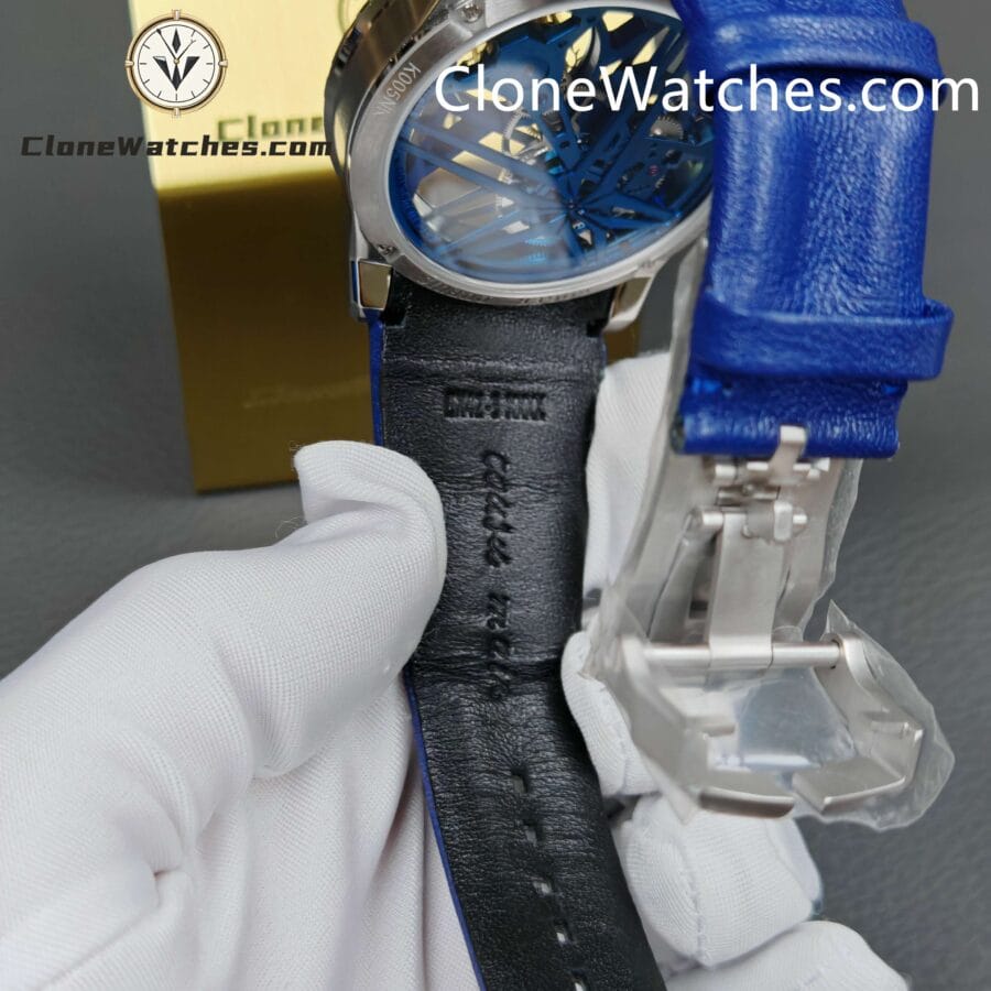 Roger Dubuis Super Clone Watches 1:1 Excalibur Skeleton Tourbillon RDDBEX0838 42MM