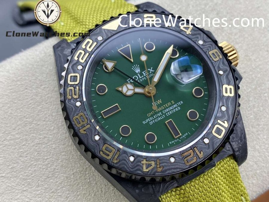 Modified Super Clone Watches 1:1 DIW Rolex GMT Master II “DESERT CAMO” 3285 Movement