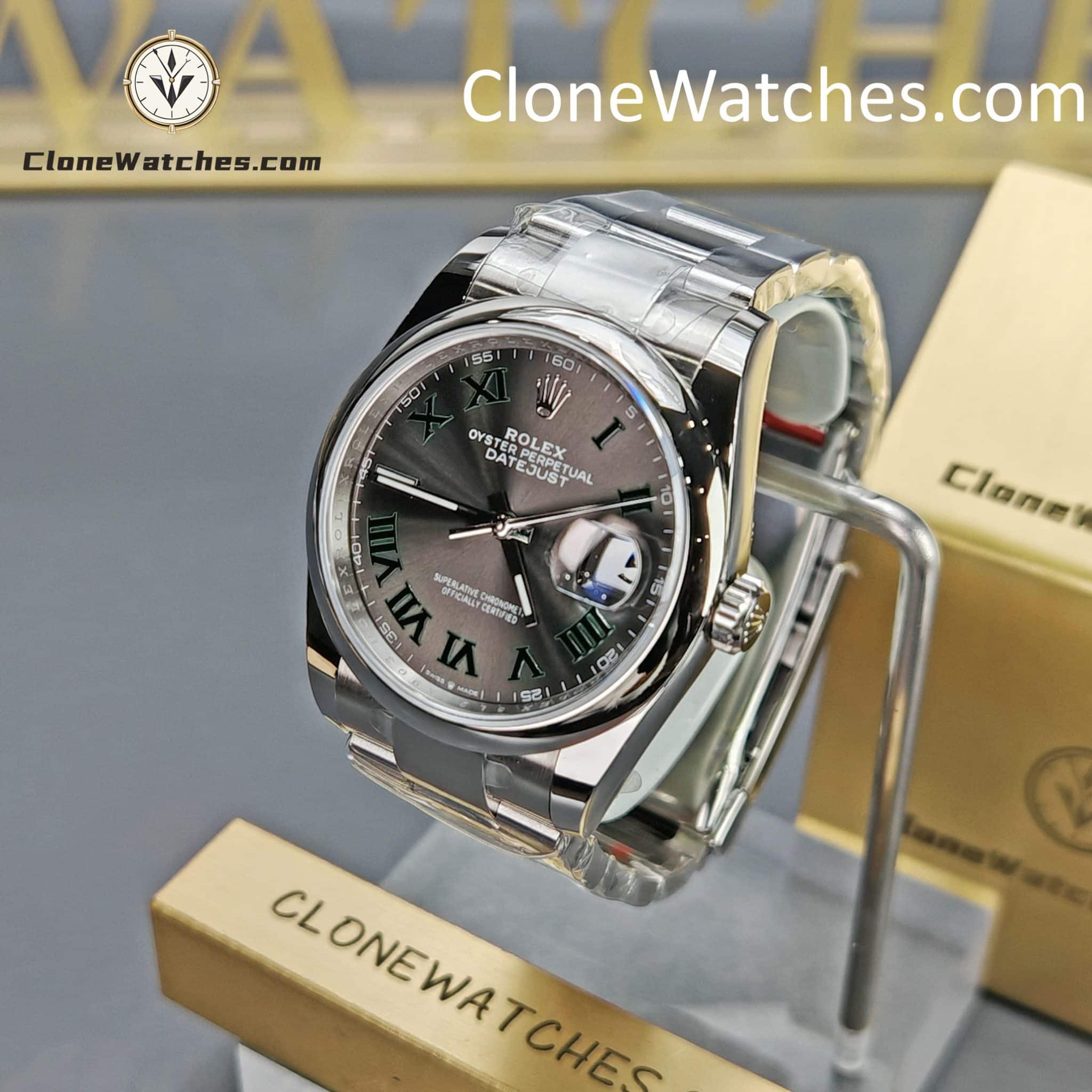 Rolex Super Clone Watches 1:1 DateJust m126200-0018 Oyster 36MM 3235 Movement