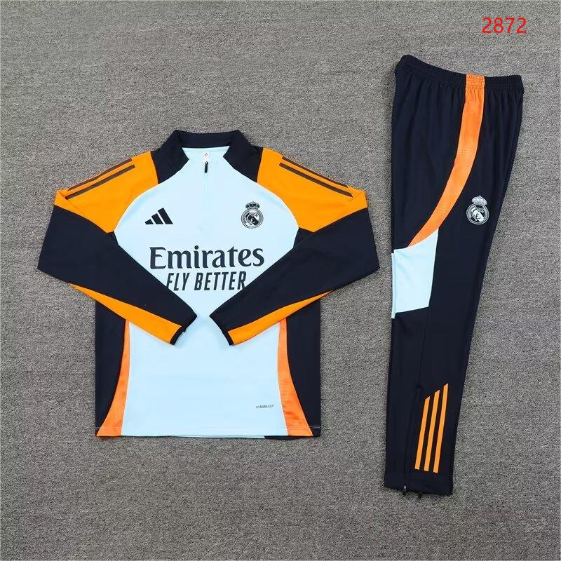 2024/25 Real Madrid light blue training kit
