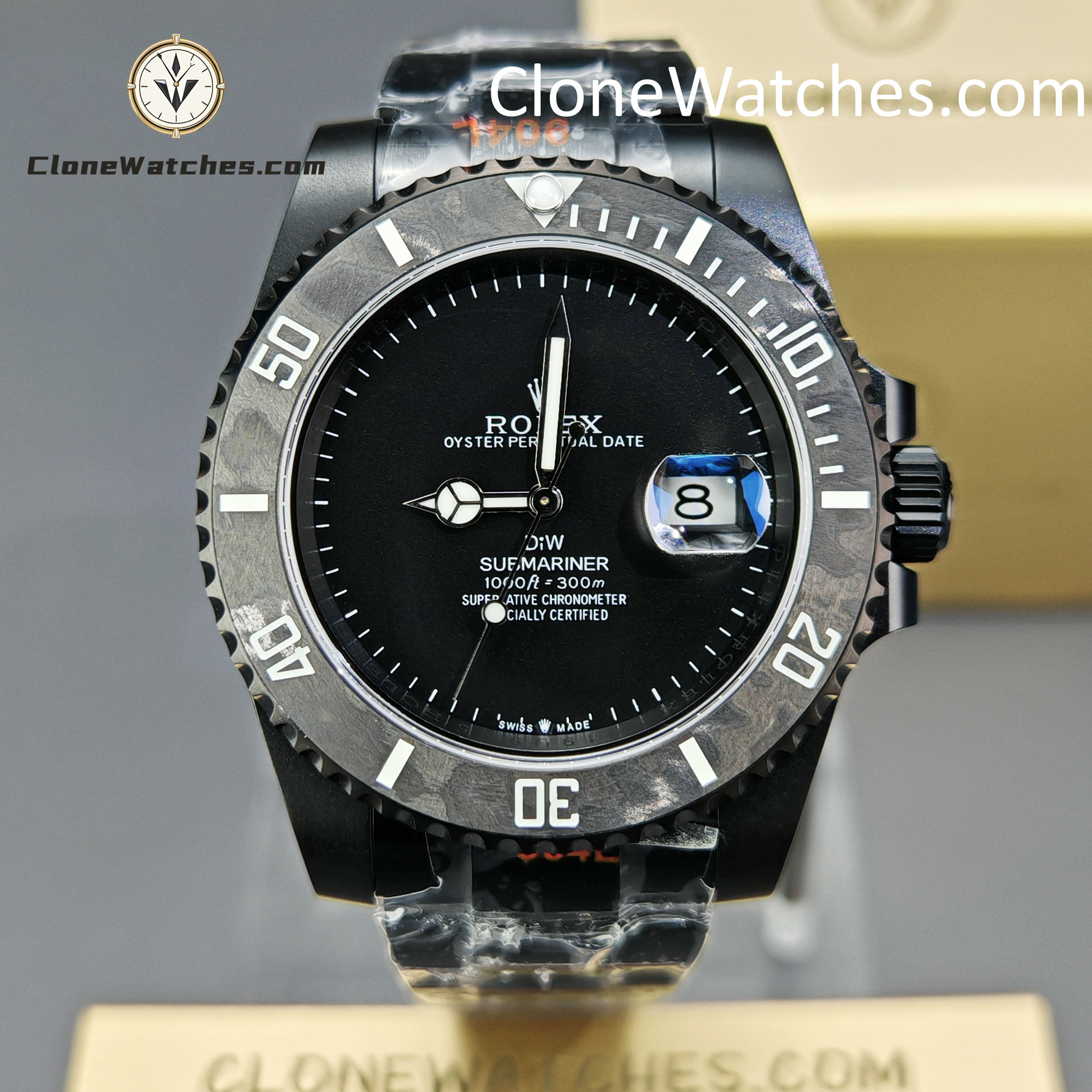 Modified Super Clone Watches 1:1 DiW Rolex Submariner GHOST 3235 Movement
