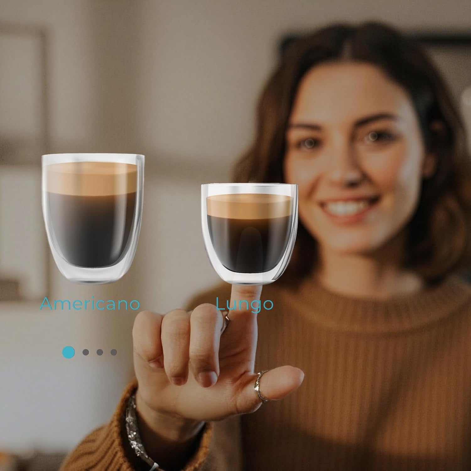 Machine café expresso automatique 1500 W 19 bars 6 boissons moulin conique