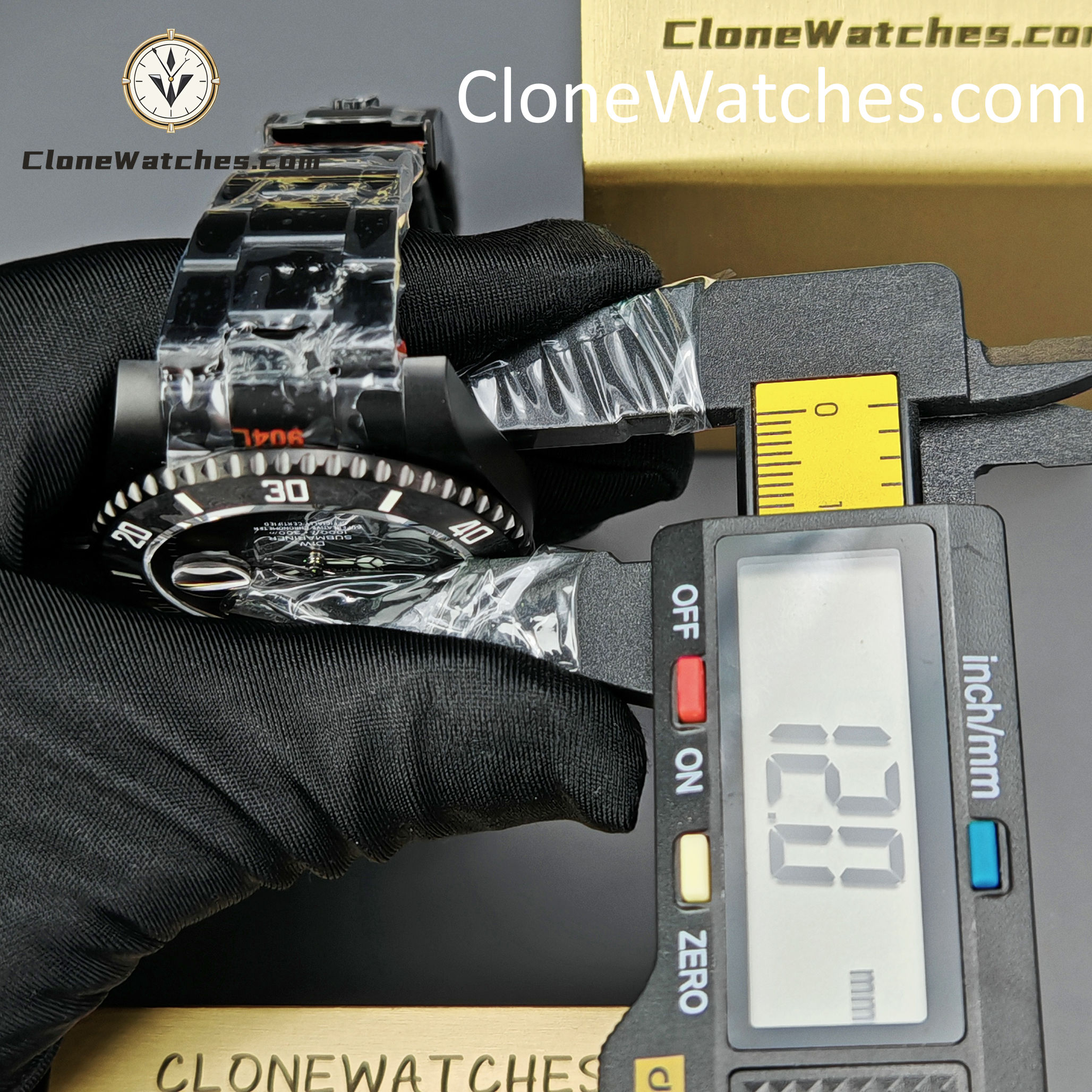 Modified Super Clone Watches 1:1 DiW Rolex Submariner GHOST 3235 Movement