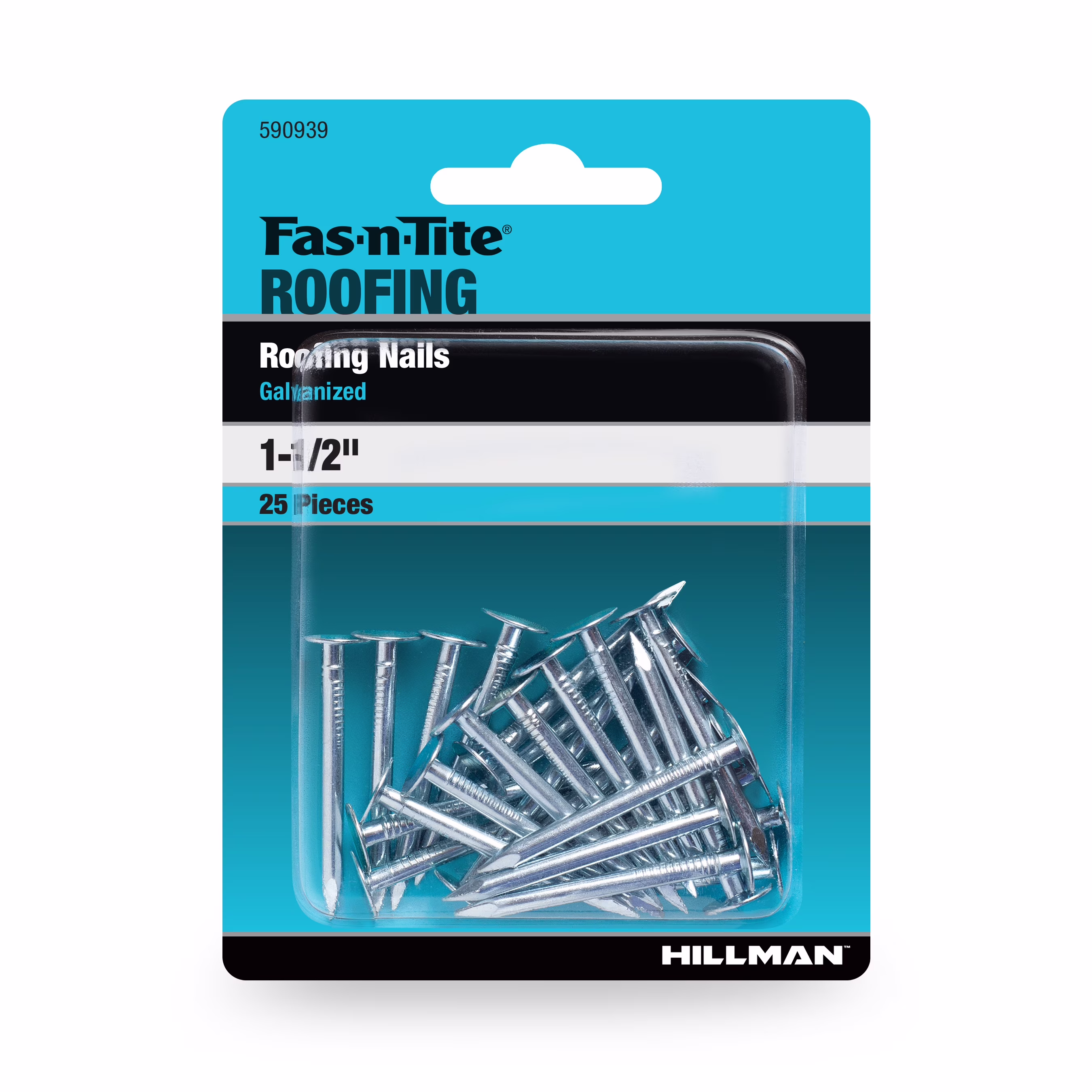 Fas-n-tite Roofing Nails, 1-1/2