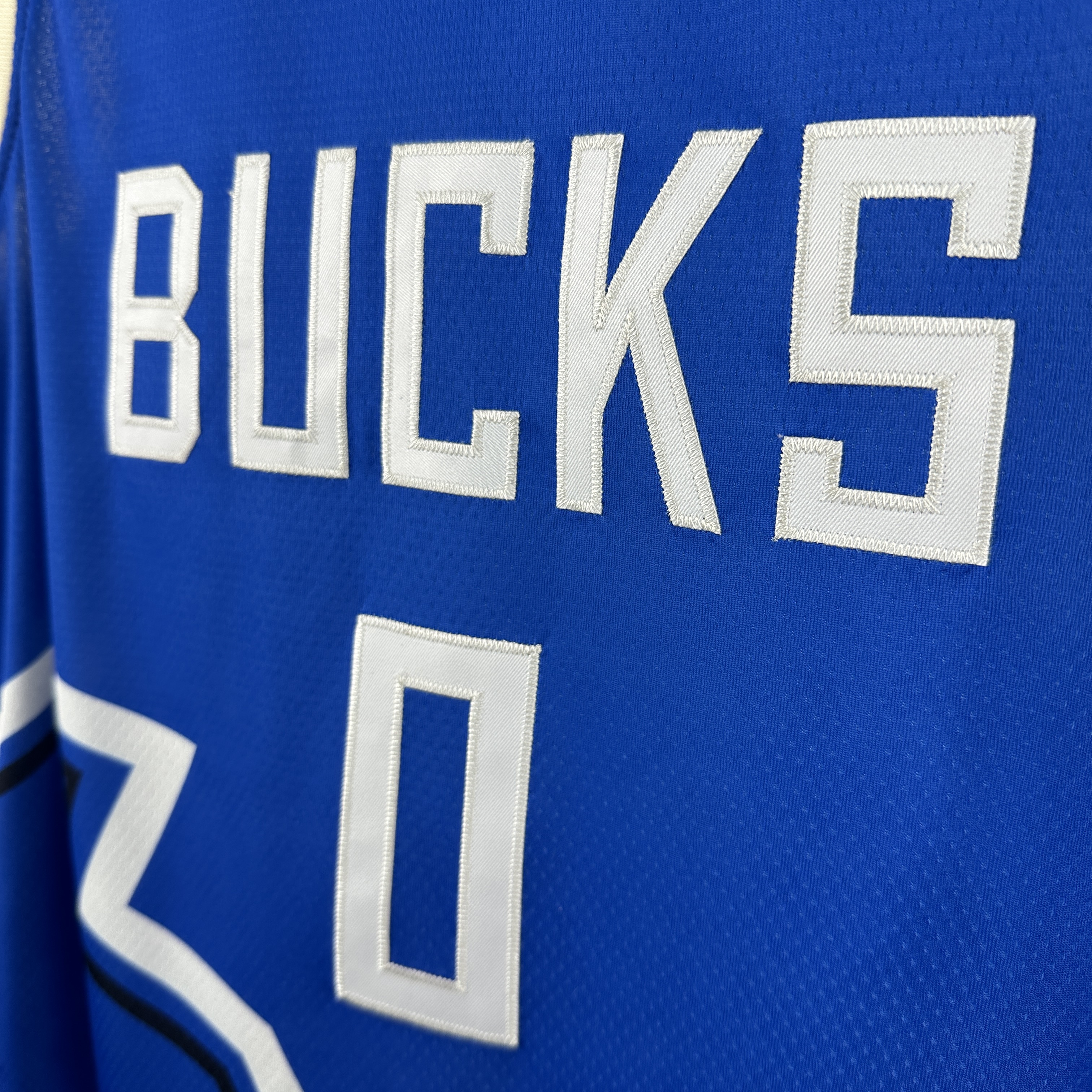 Embroidery 25th season Bucks City Edition No. 0 Lillard