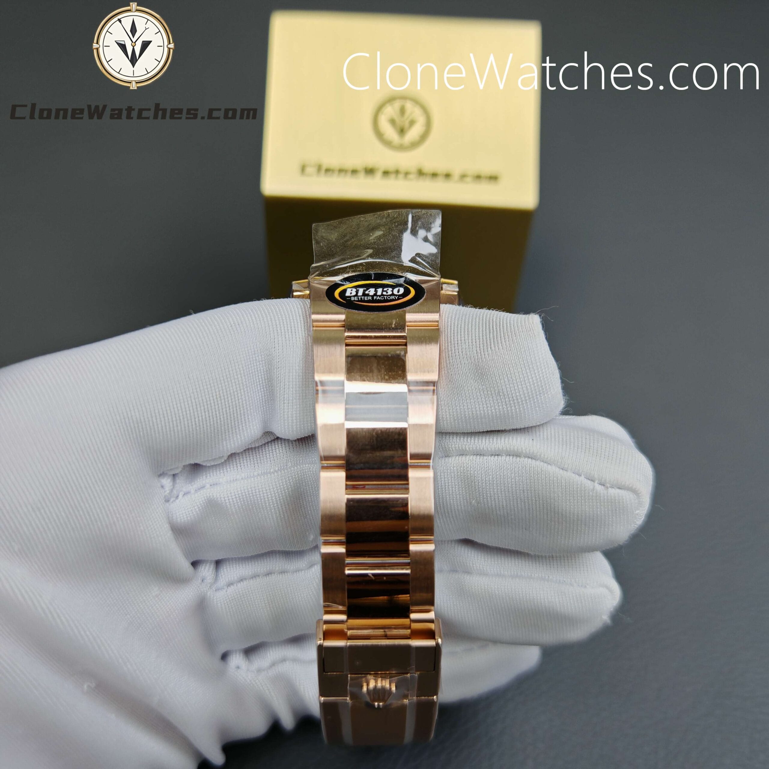 Rolex Super Clone Watches 1:1 Daytona Crystal Dial 116505 – 0012 4130 Movement