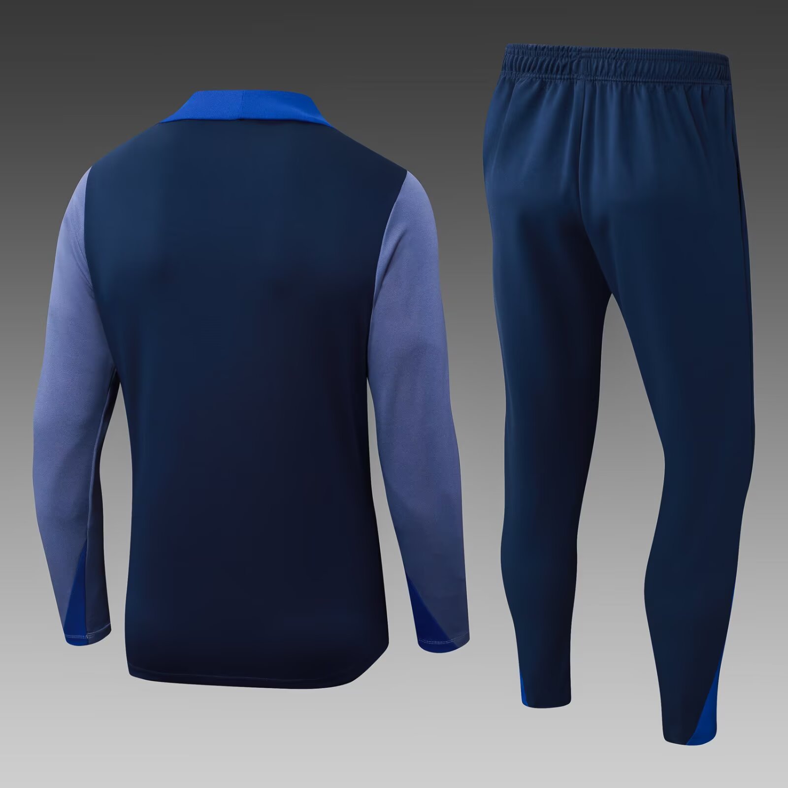 2025/26 Paris Saint-Germain Royal Blue Training Jersey with Grey Sleeves