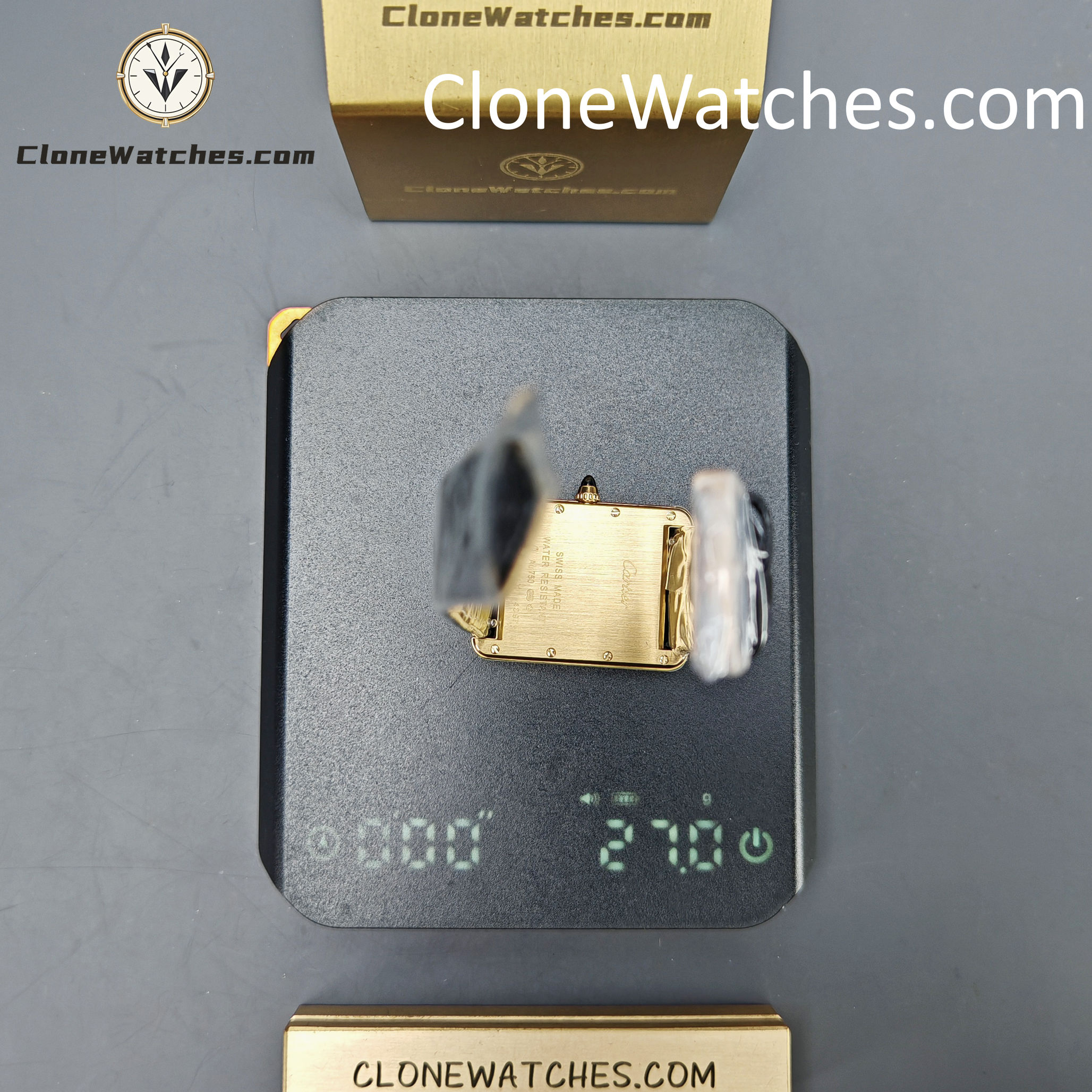 Cartier Super Clone Watches 1:1 Tank White Dial 33.7*25.5MM WGTA0067
