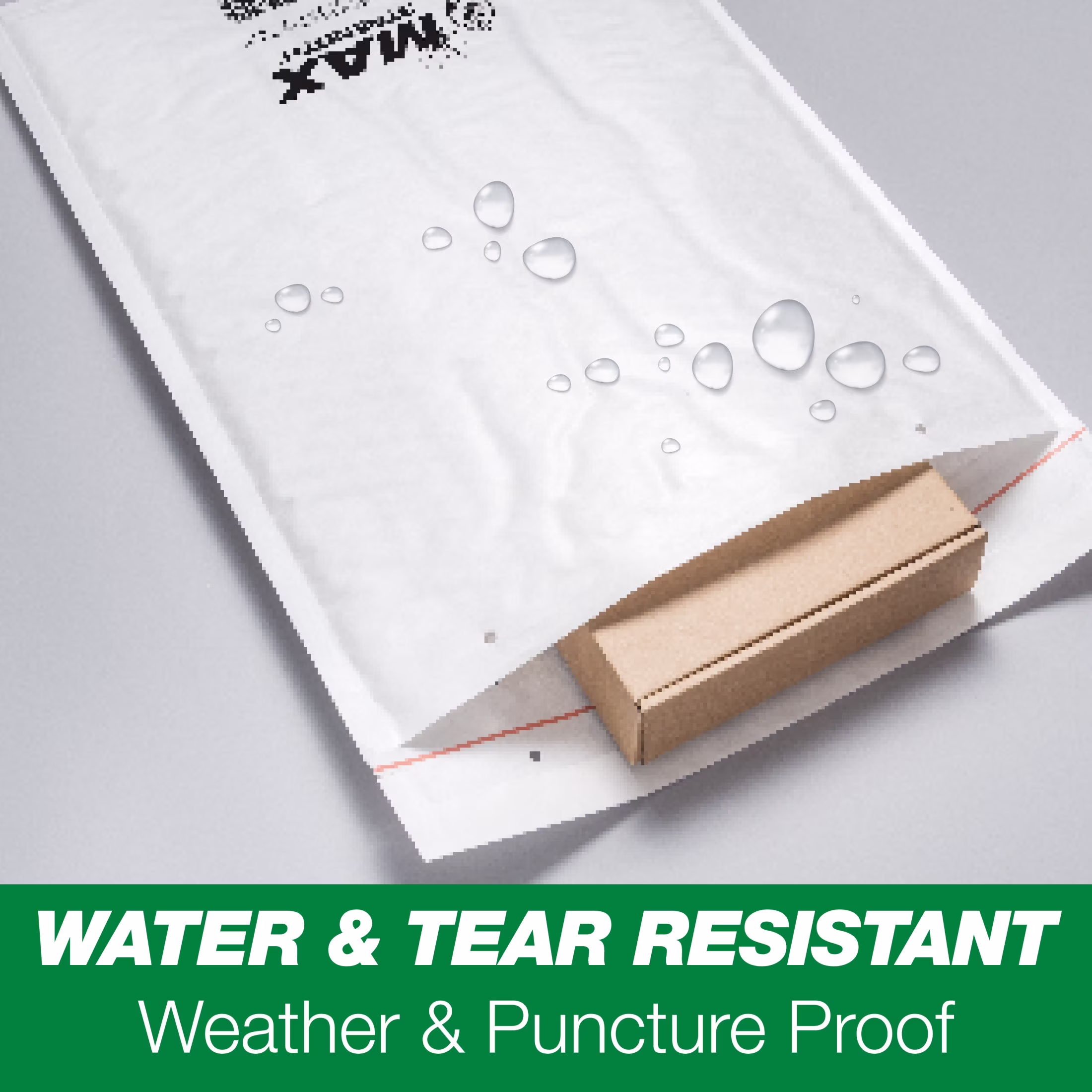 Duck Max Strength Self-Sealing Poly Bubble Mailer #2, 8.5