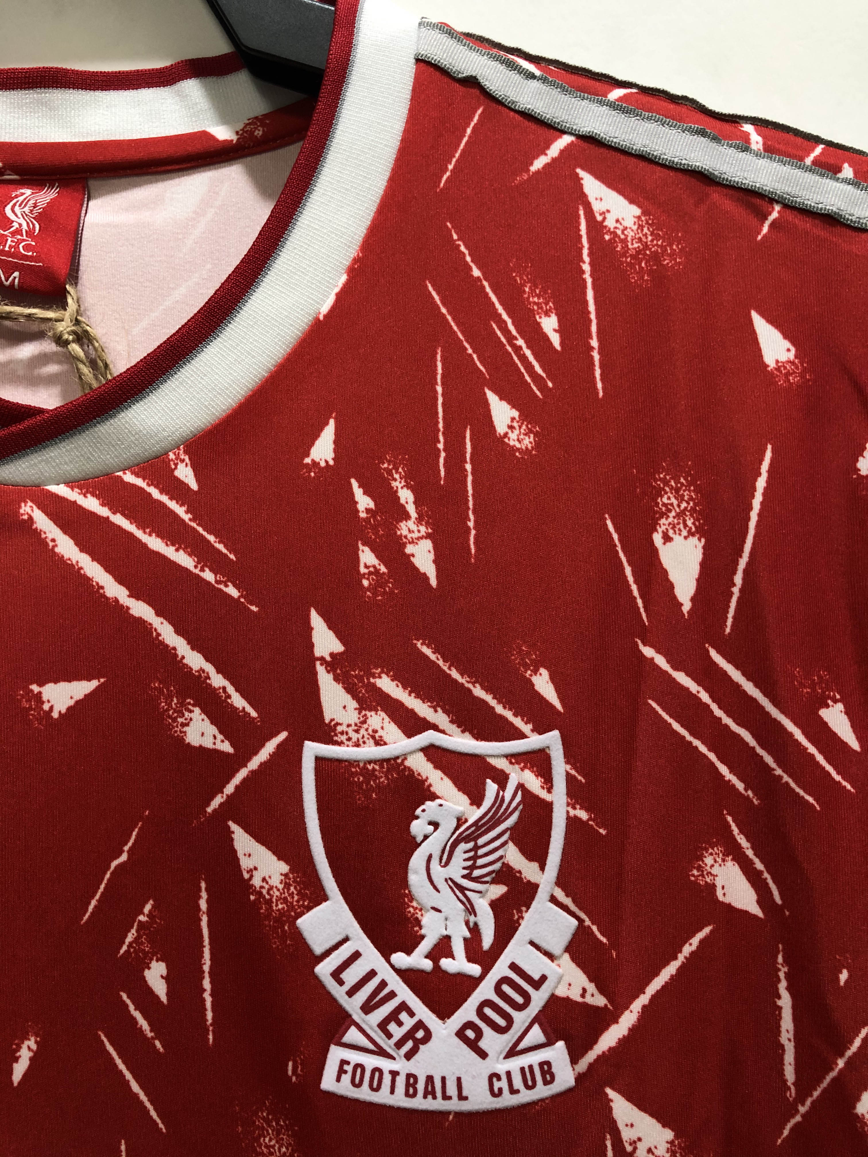 1989/91 Liverpool Home Long Sleeve Shirt - Fans Edition