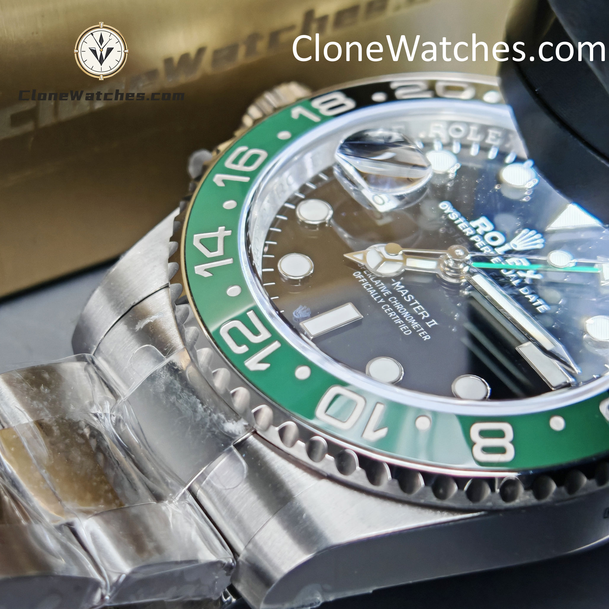 Rolex Super Clone Watches 1:1 Sprite GMT Master II M126720vtnr Oyster 3285 Movement