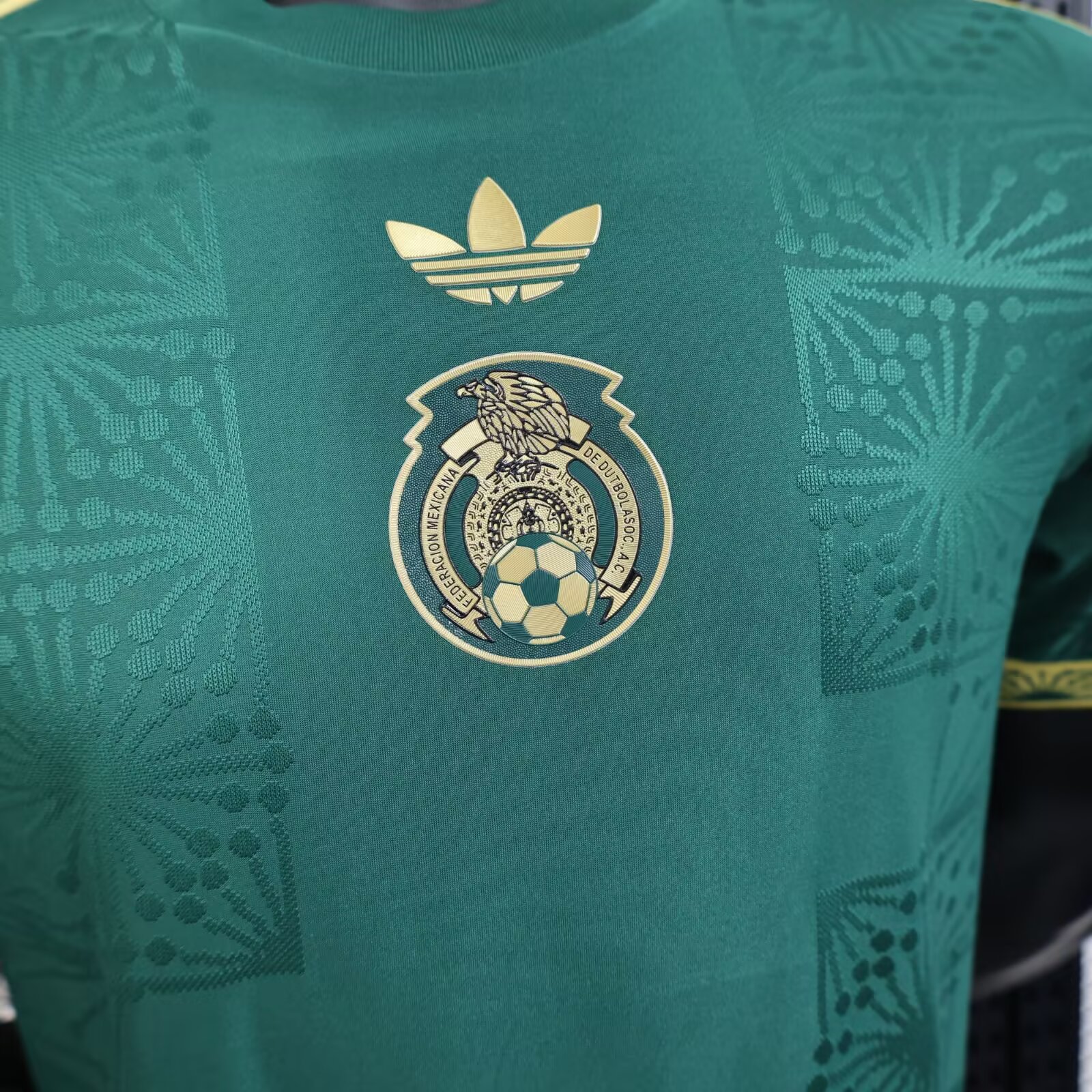 2025-26 Mexico Gold Cup Green - Jersey - Player Edition