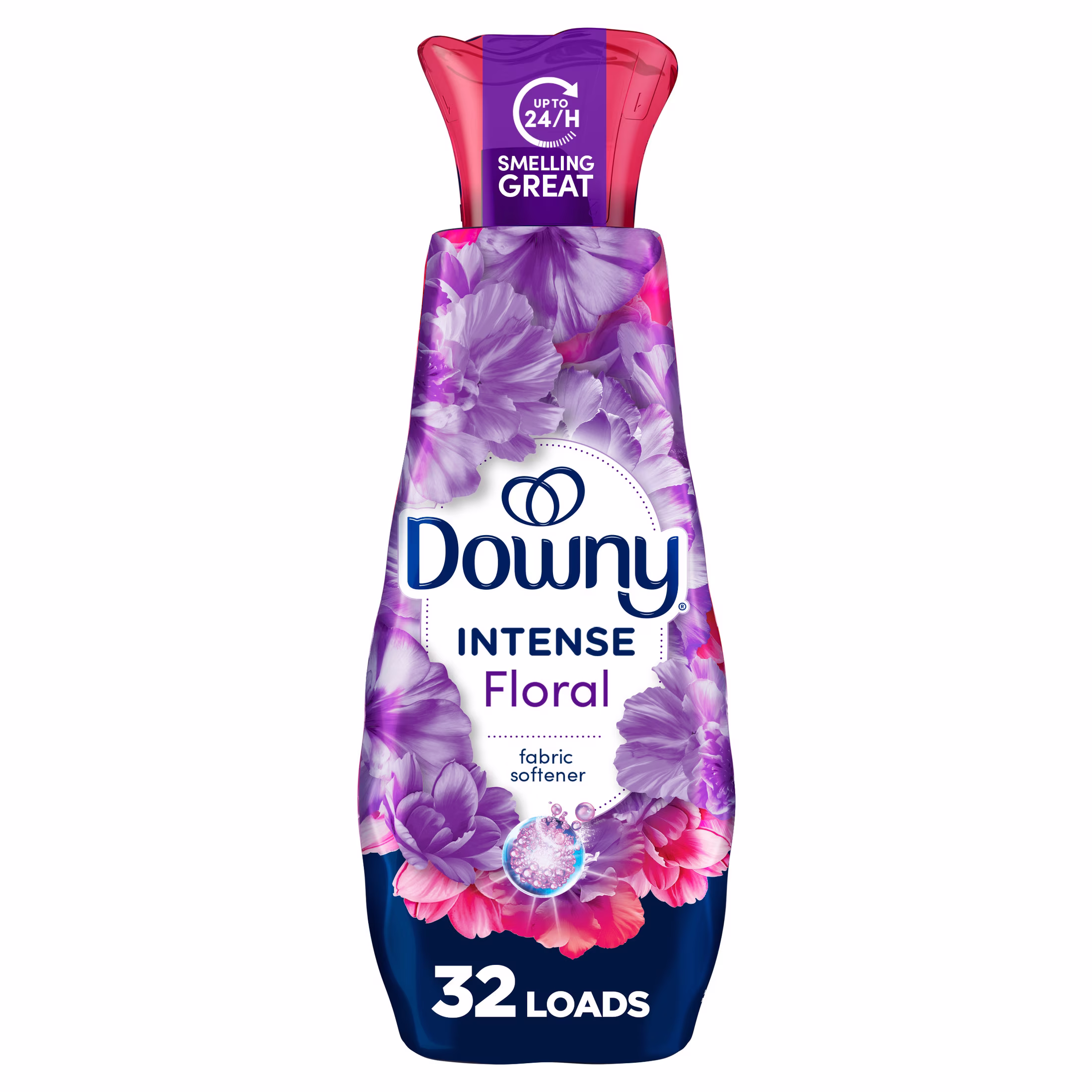 Downy Intense Fabric Softener Liquid, Floral Scent, 77 fl oz, 105 Loads