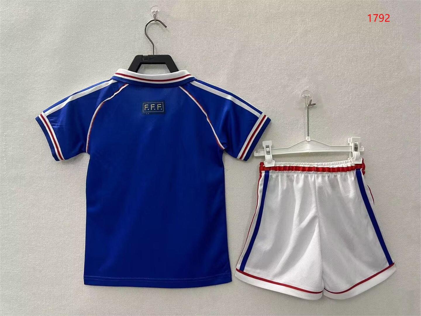 1998 Vintage France Home Shirt - Kids