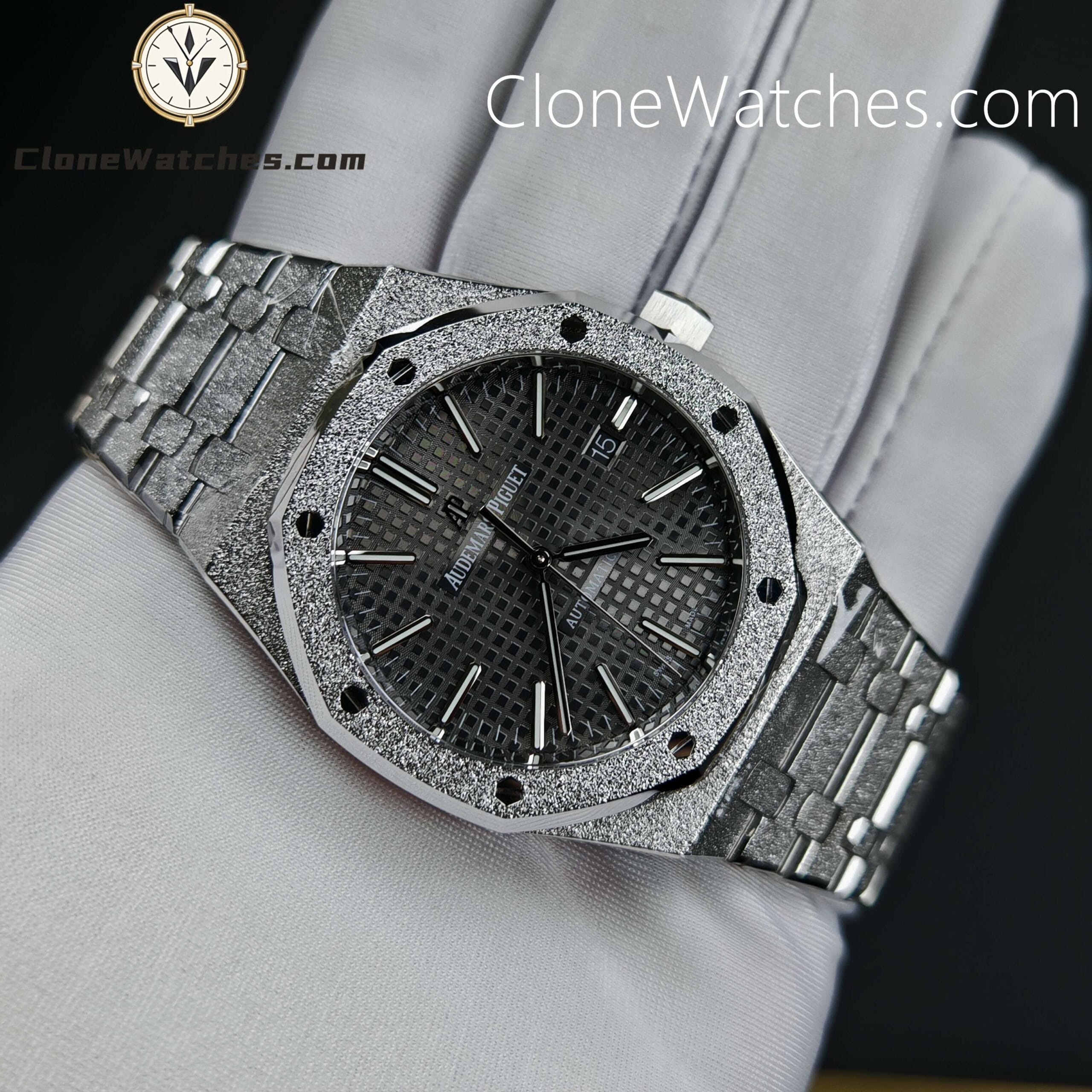 Audemars Piguet Super Clone Watches 1:1 Royal Oak Frost 15400 Grey Dial