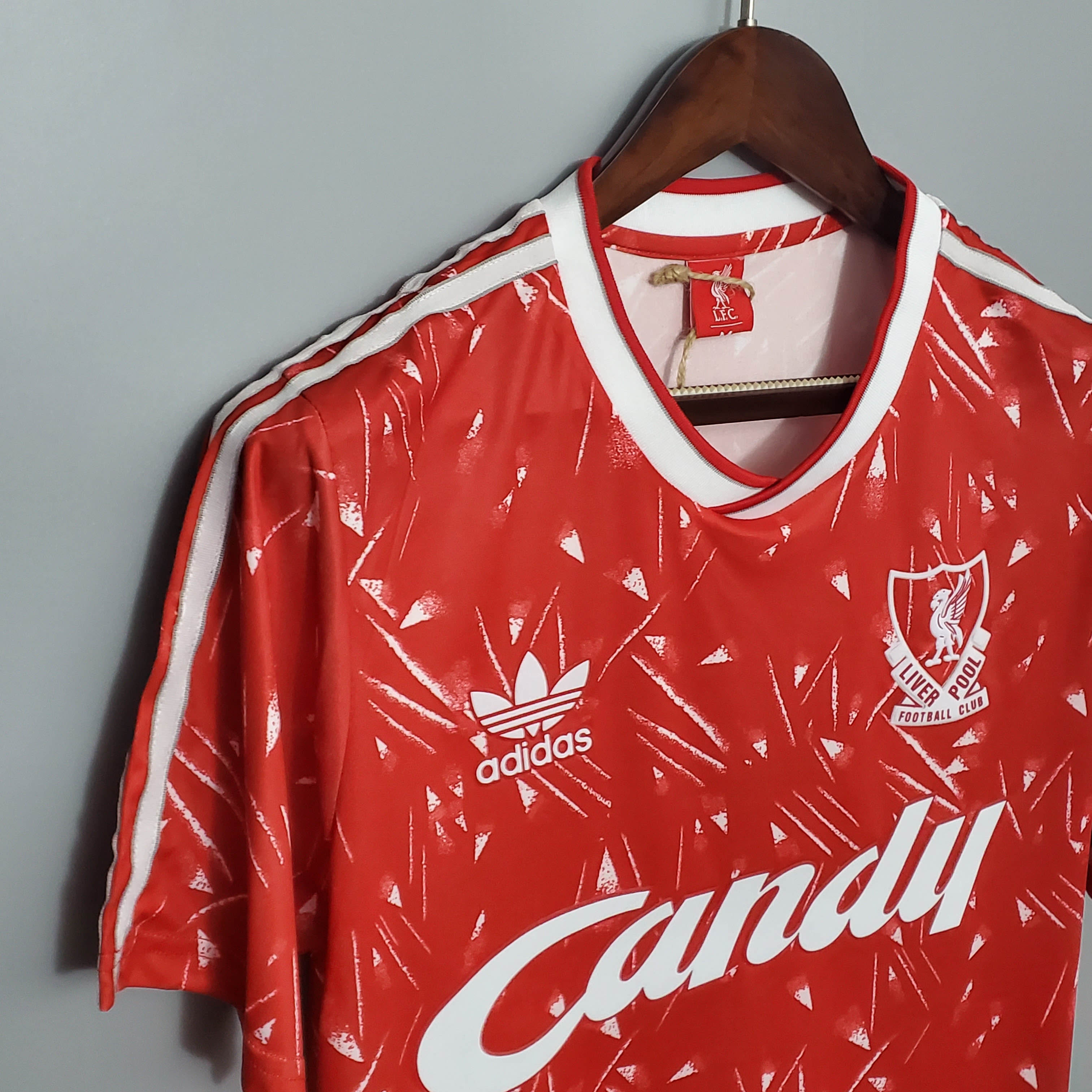 1989/91 Liverpool Home Retro Shirt - Fans Edition