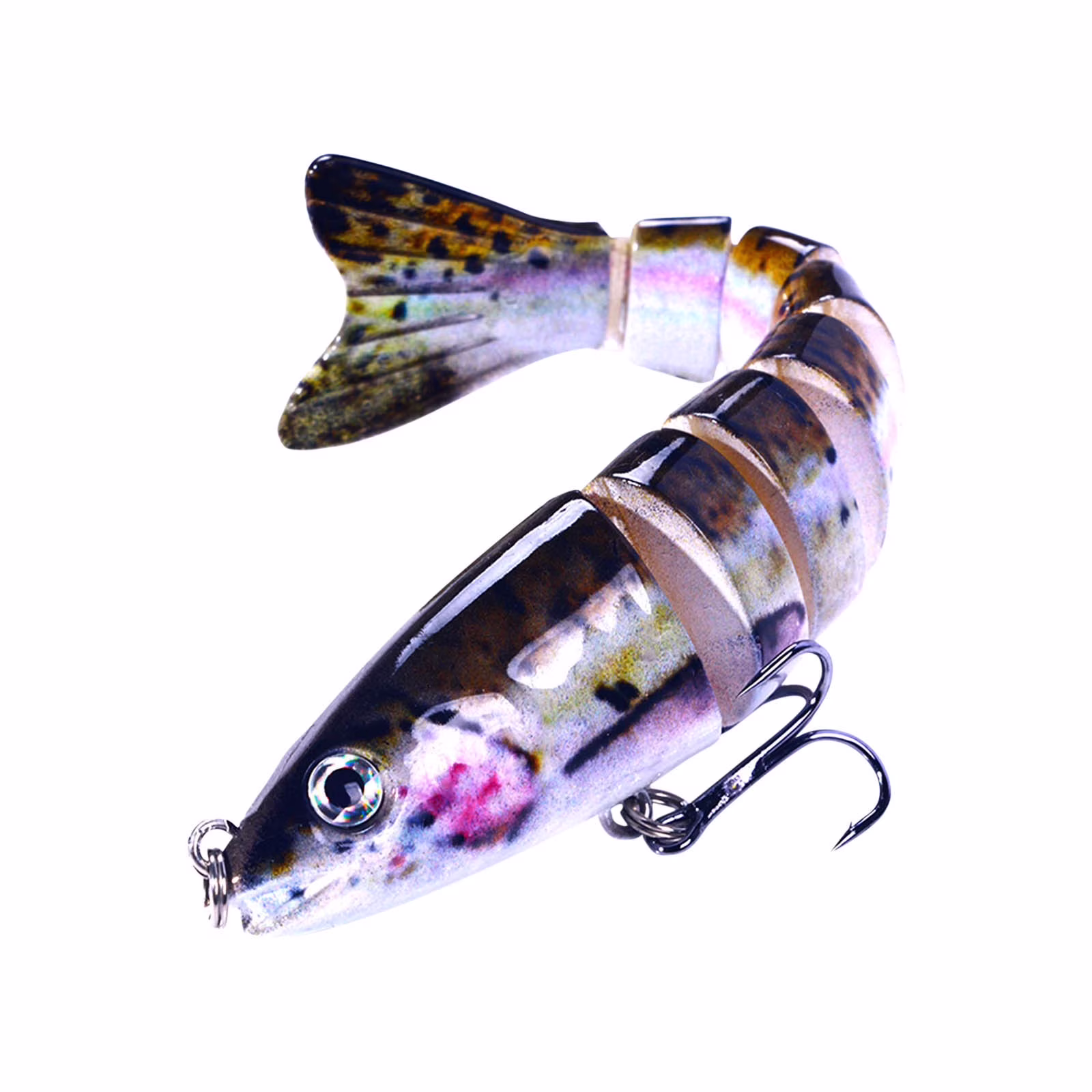 Luoshdecor Fishing Lures Topwater Fishing Lures,, Lifelike Slow Sinking Swimming Lures for Freshwater and Seawater Fishing Accessories