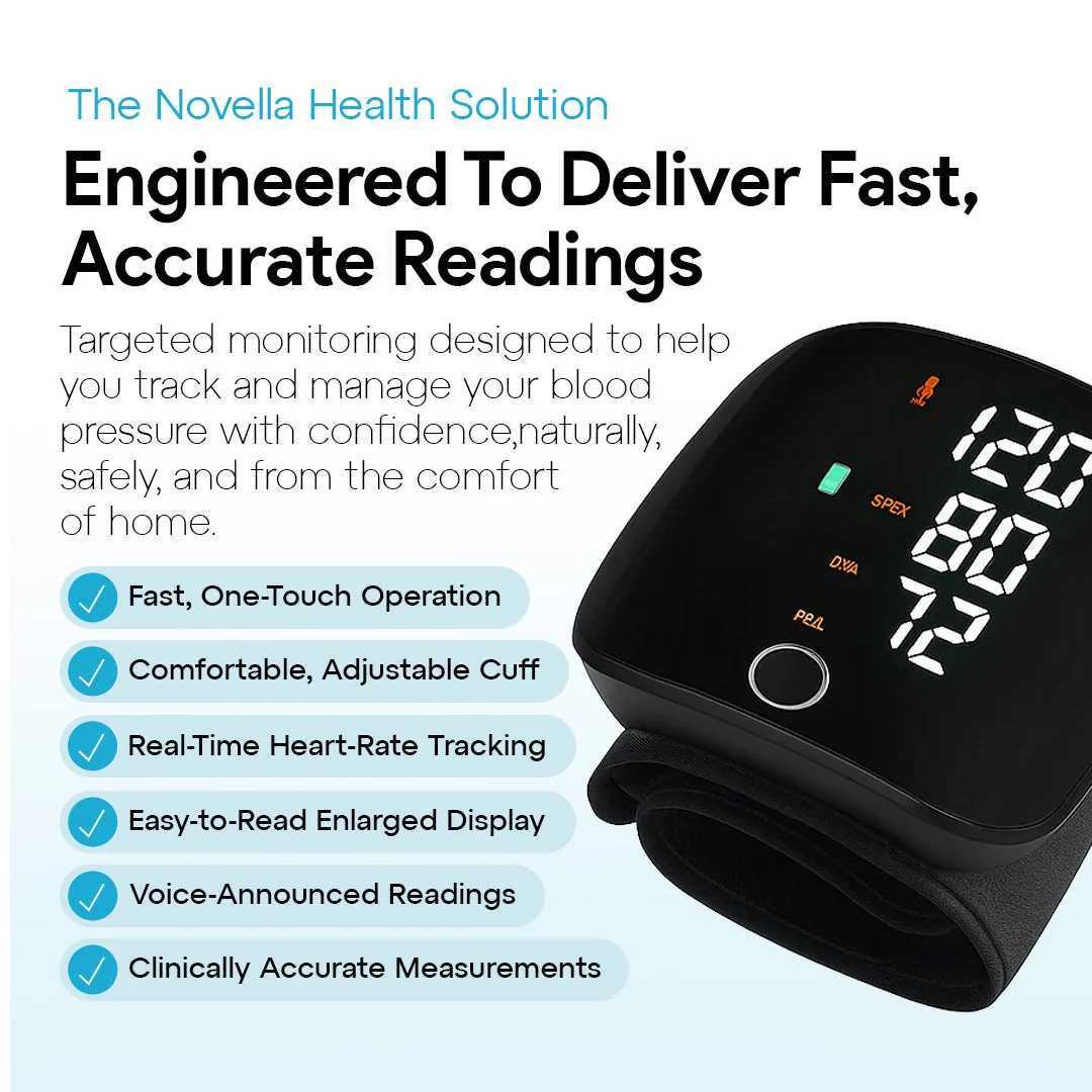 Health Clinical-Grade BP Monitor