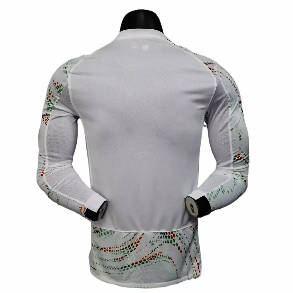 2025-26-New Season Portugal Away Long Sleeve Jersey-Player Edition