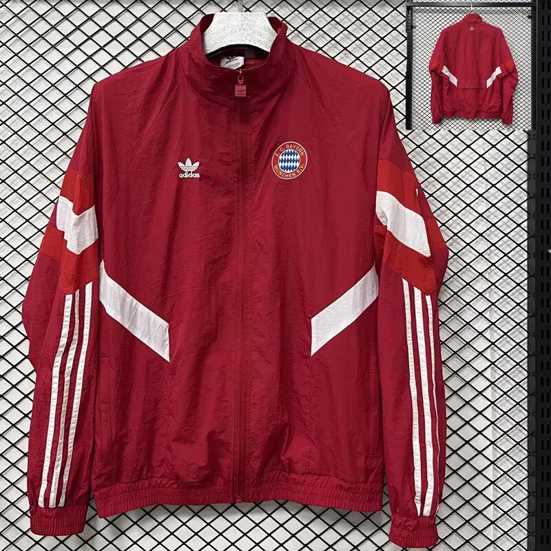 Bayern Munich Retro Windbreaker