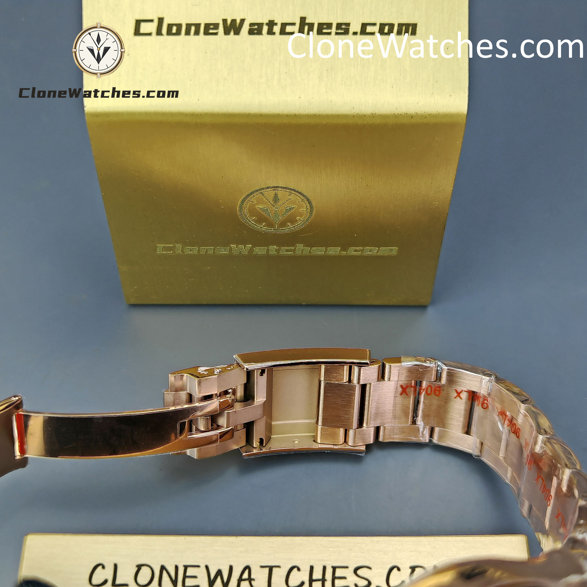 Rolex Super Clone Watches 1:1 Daytona Rose Gold Brown Dial M126505-0005 4131 Movement