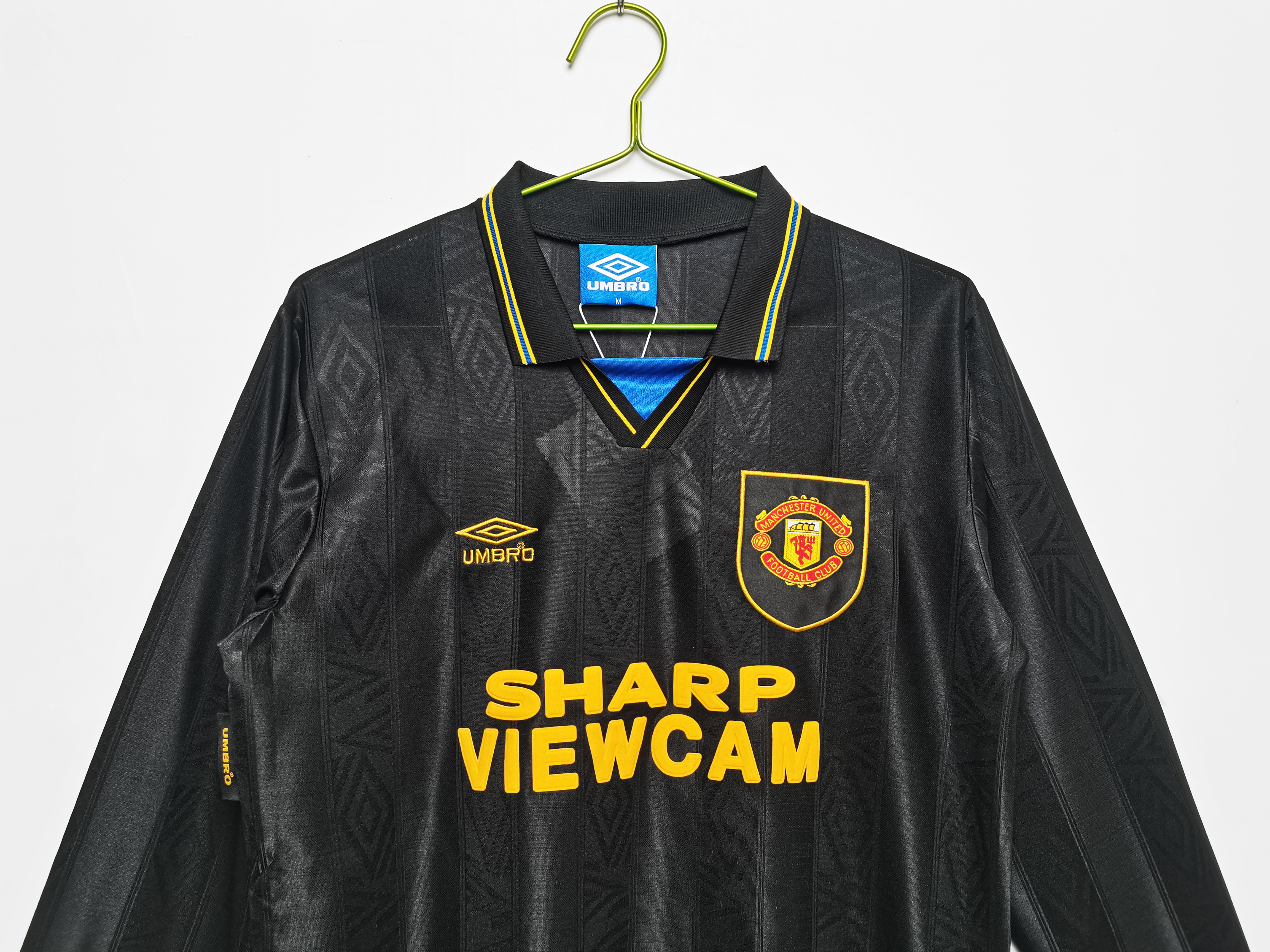 1993/94 Manchester United away long sleeve jersey - Fans Edition