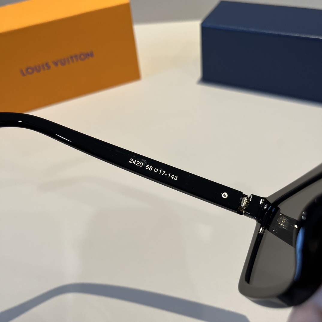 LV Louis Vuitton sunglasses, face-shaping sunglasses