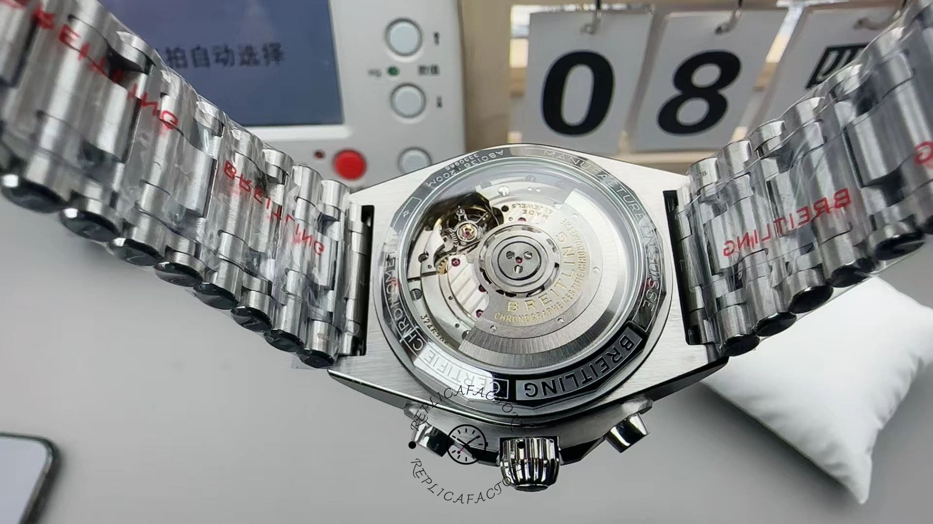 Breitling Chronomat B01 42 Steel Bracelet PB0134101C1S1 Replica