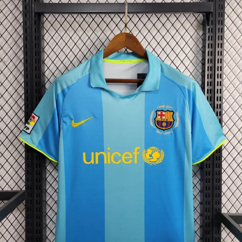 2007/08 Barcelona away retro jersey