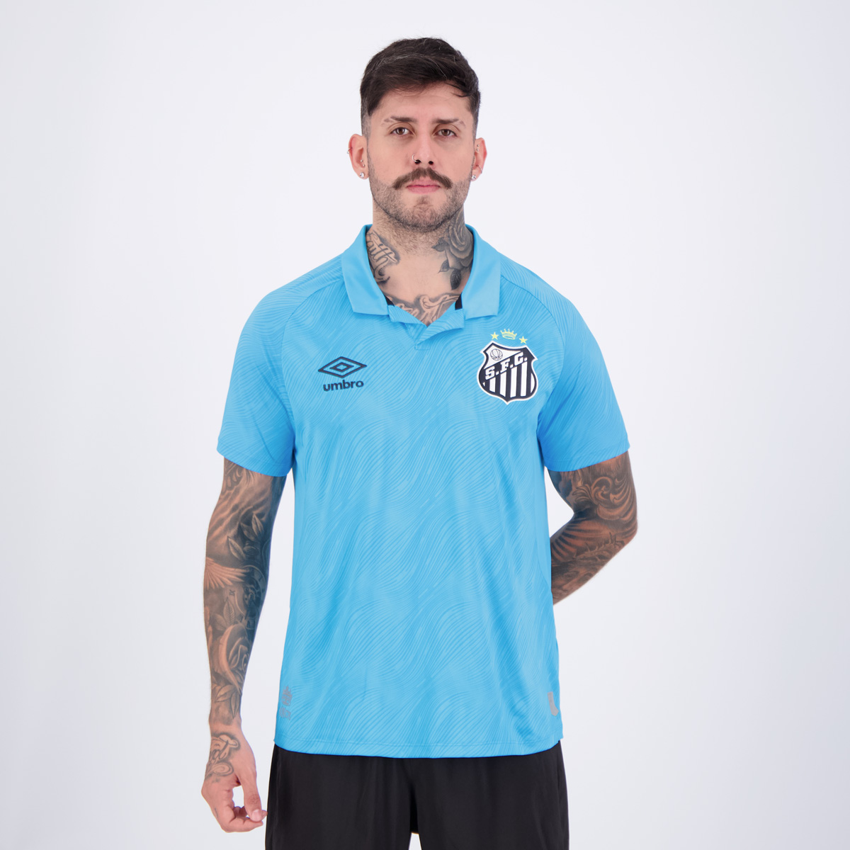 Camisa Umbro Santos Edi??o Especial 2025 10 Neymar Azul