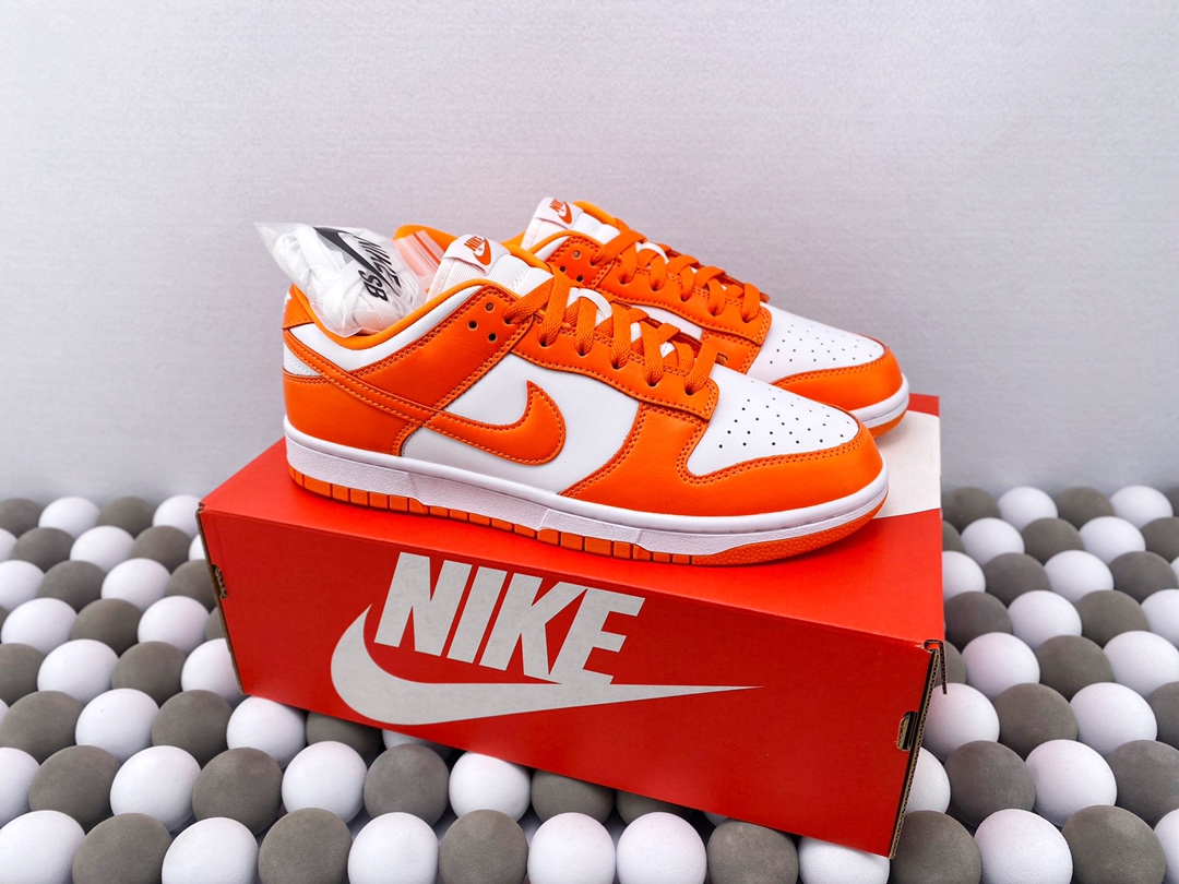 NK Dunk Low  ‘Syracuse’ 白橙