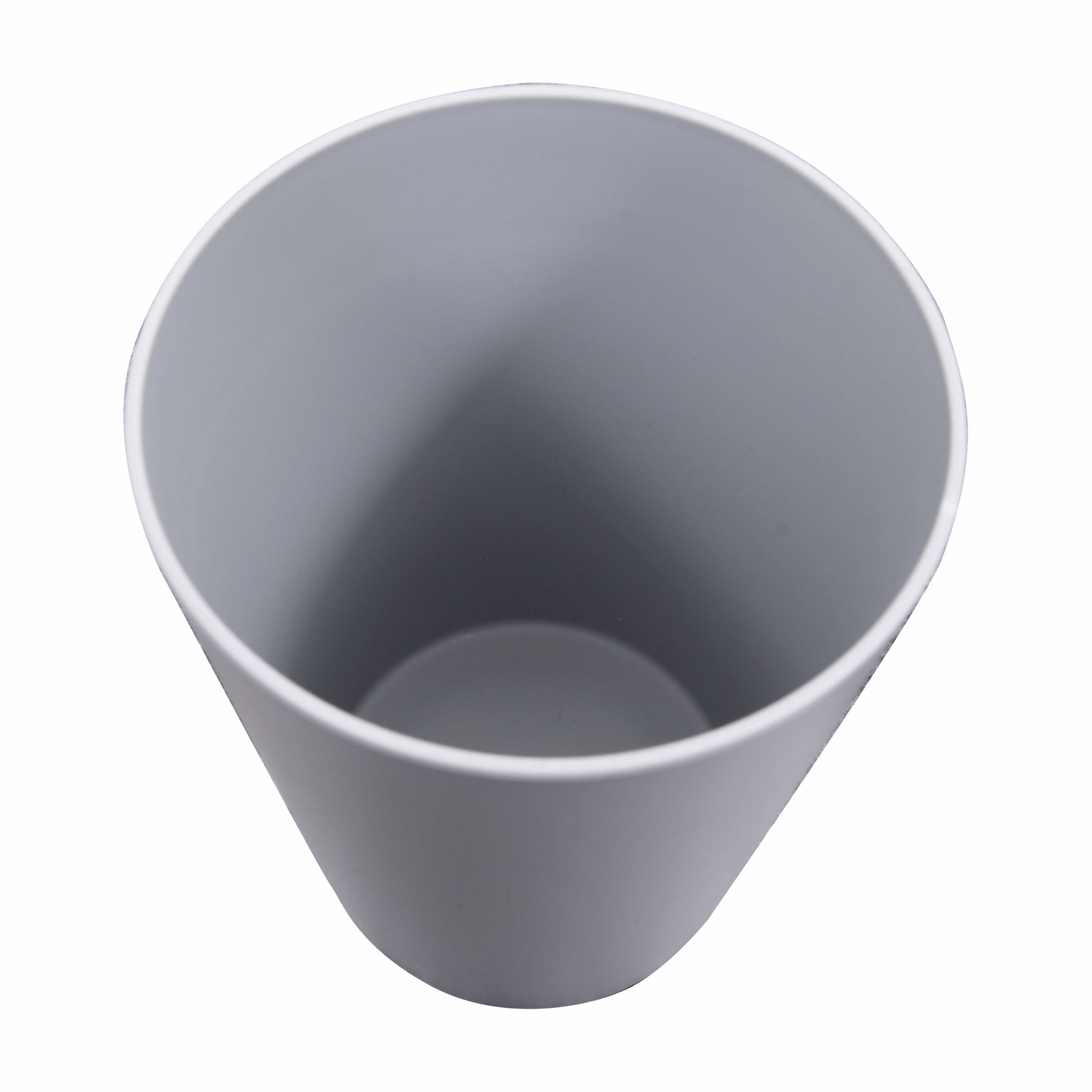 Mainstays Light Gray Round Polypropylene Plastic Tumbler, 18 oz