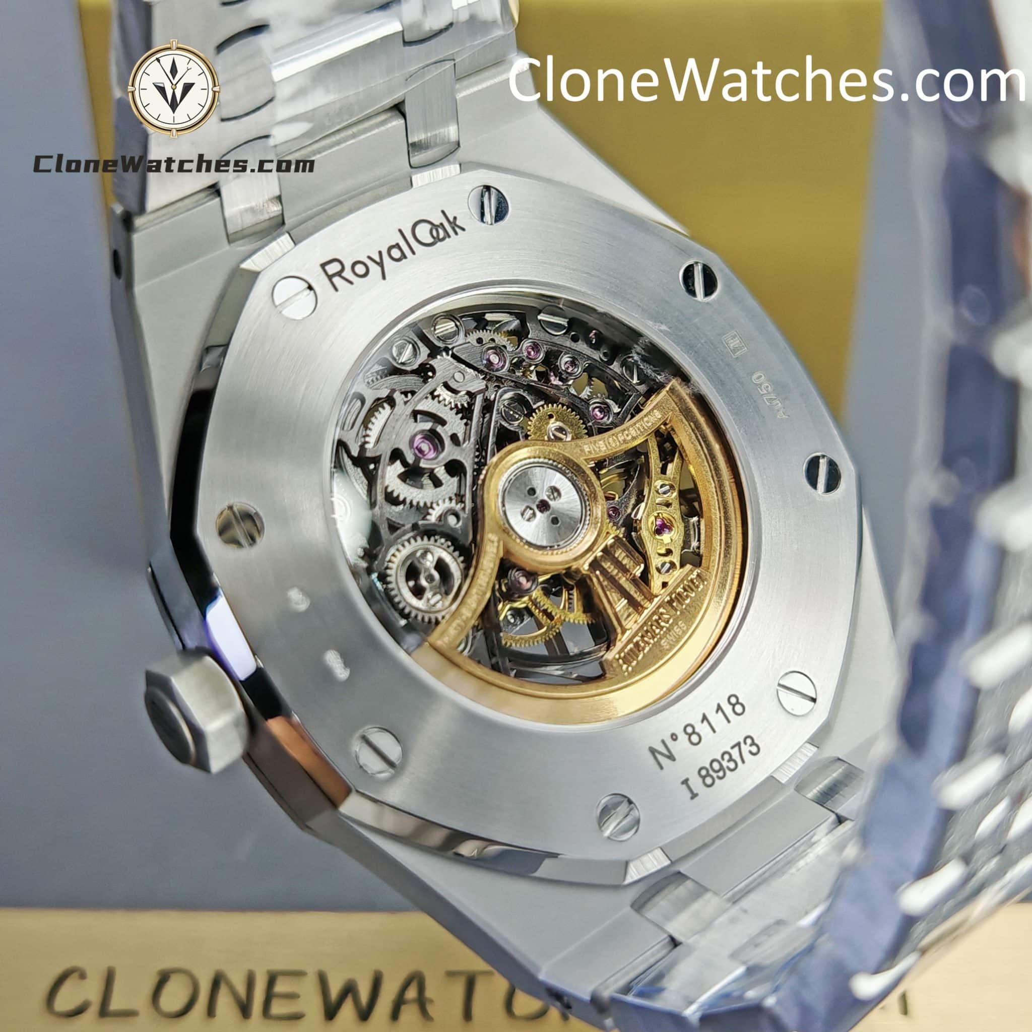 Audemars Piguet Super Clone Watches 1:1 Royal Oak Frost 15407 Skeleton Dial
