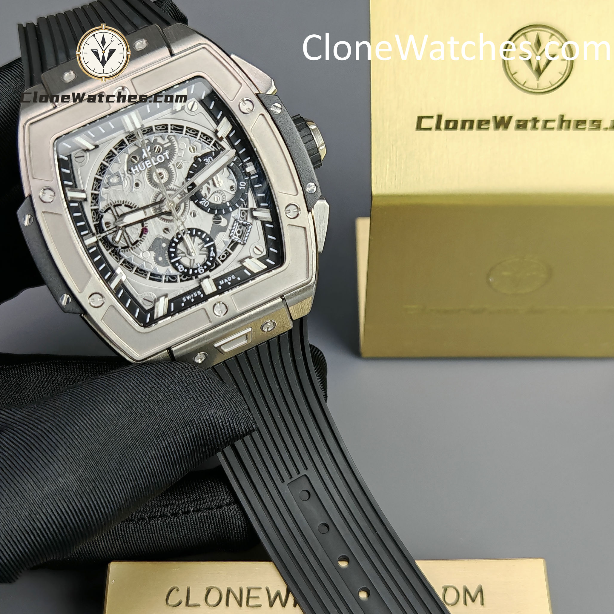 Hublot Super Clone Watches 1:1 Spirit of Big Bang Titanium 42MM 642.NX.0170.RX