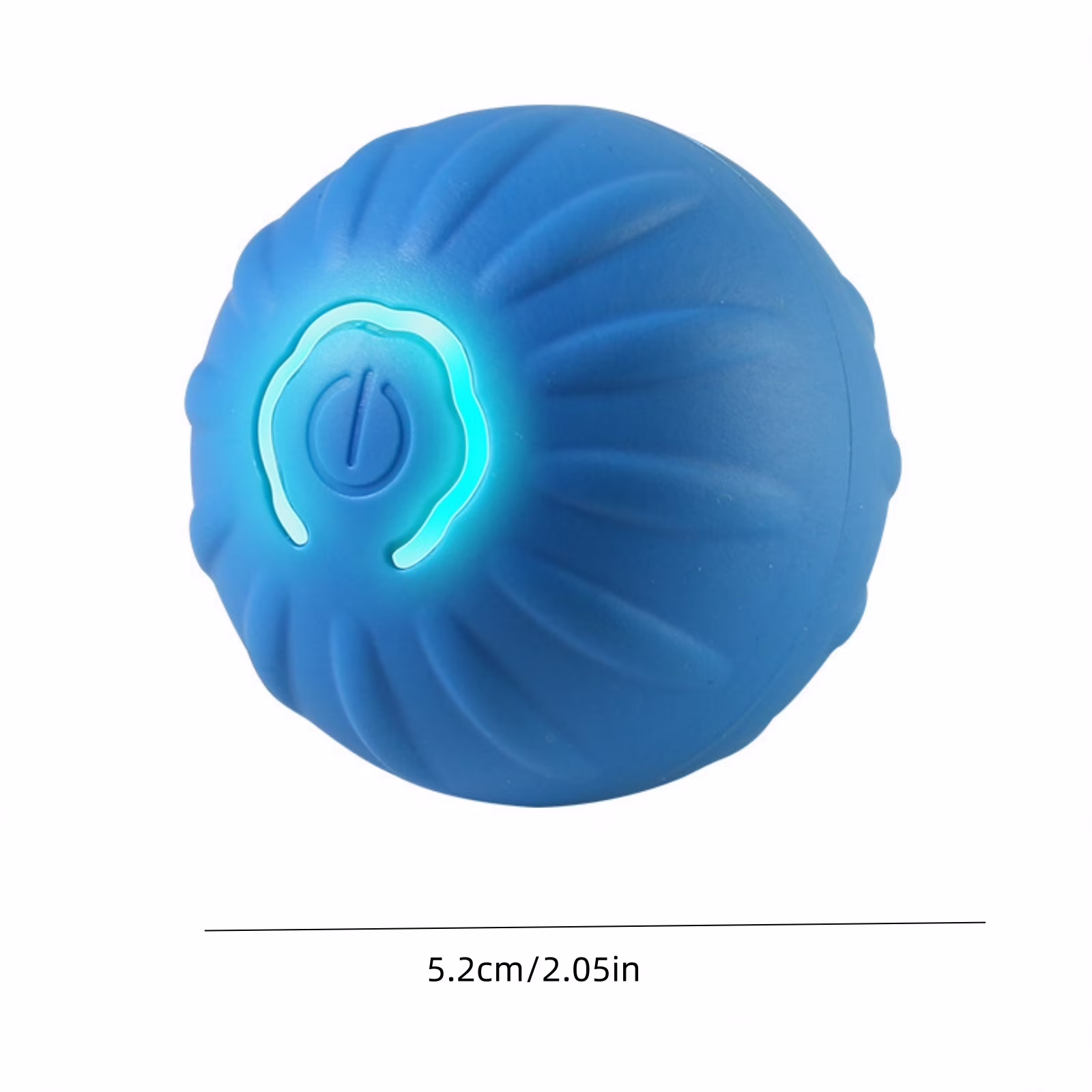 LHNFT Interactive Dog Toys Dog Ball Tough Motion Activated Automatic Rolling Jumping Moving Ball Electronic Bouncer Toys for/Small/Medium/Large Dogs (5.2cmx5.2cm)