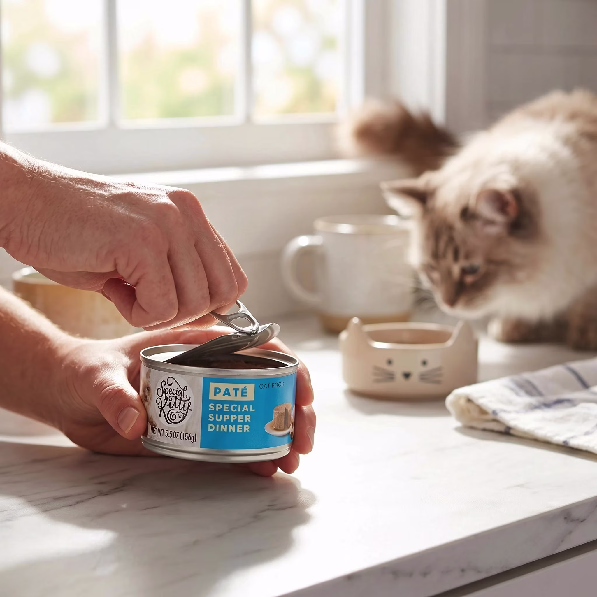 Special Kitty Special Supper Dinner Pate Wet Cat Food, 5.5 oz Can
