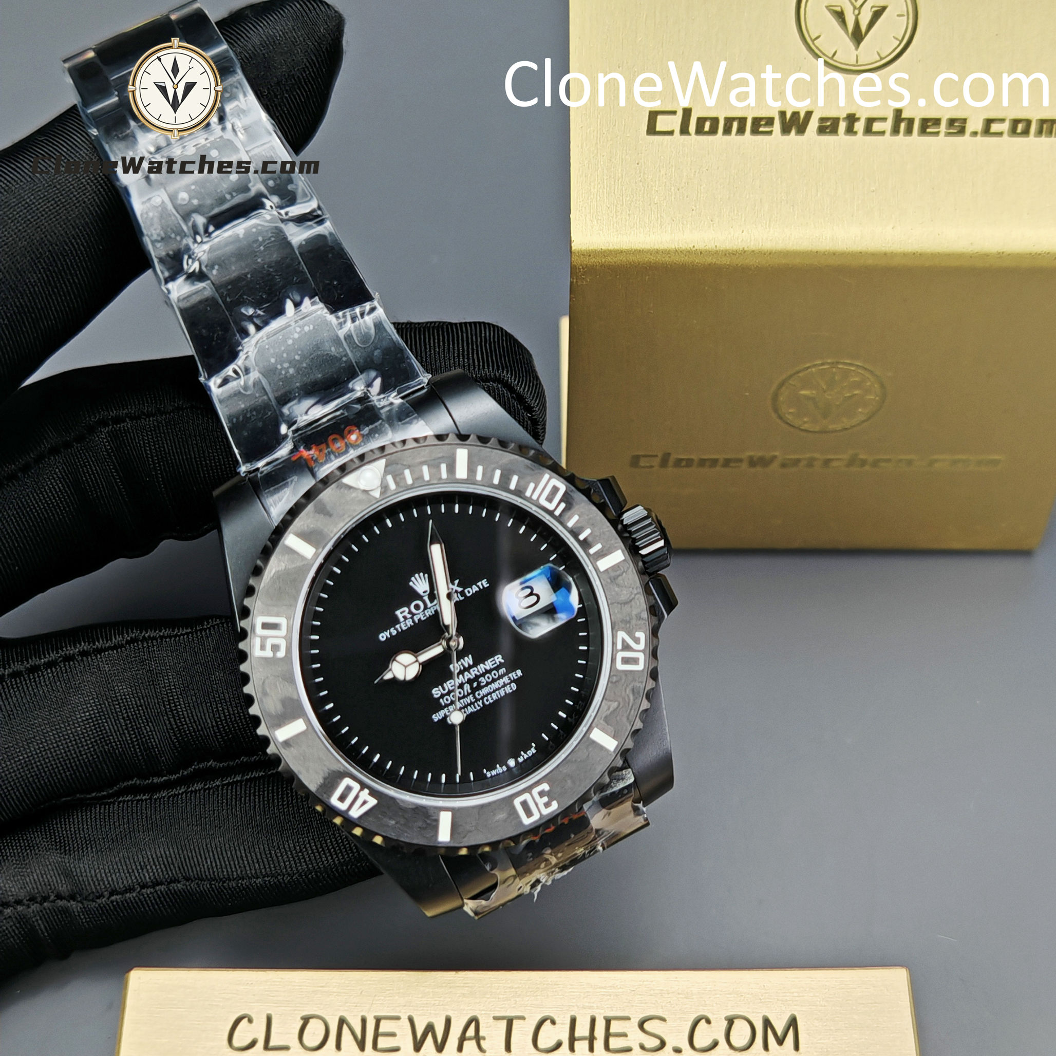 Modified Super Clone Watches 1:1 DiW Rolex Submariner GHOST 3235 Movement