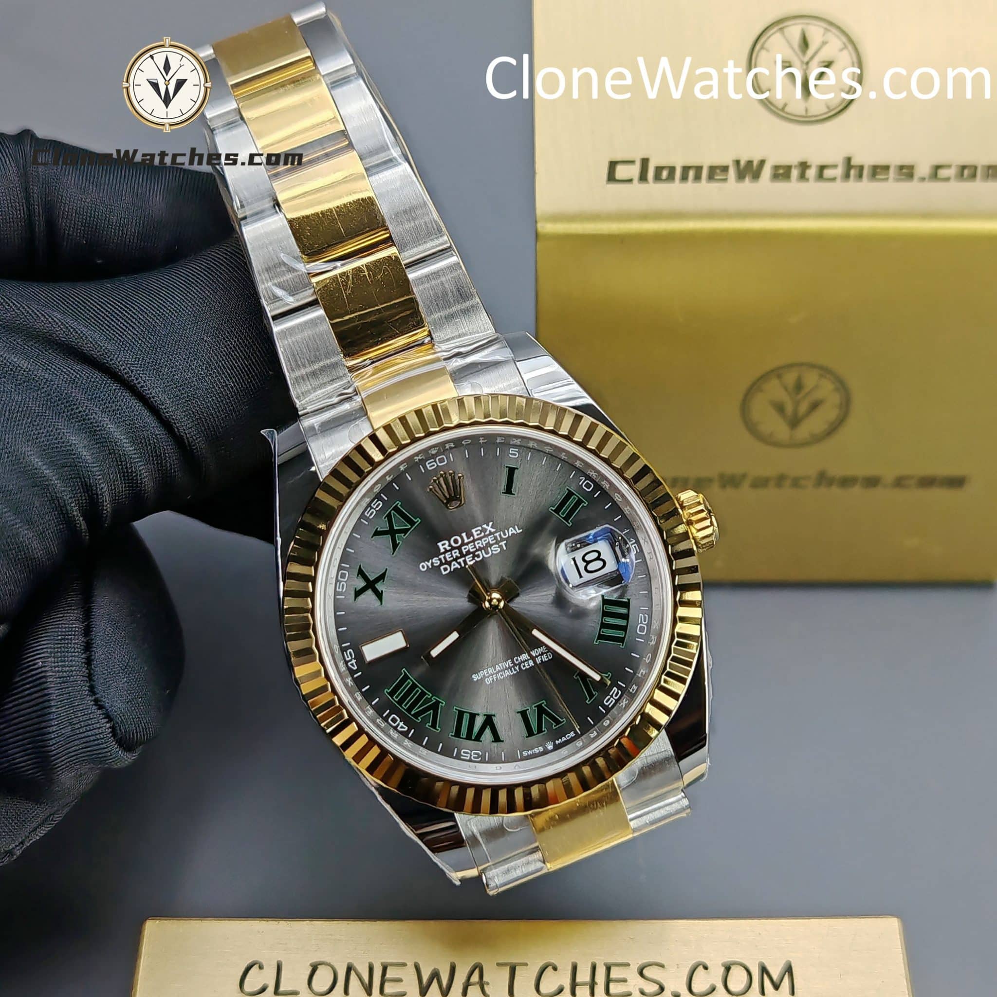 Rolex Super Clone Watch 1:1 DateJust m126333-0019 Oyster 41MM 3235 Movement