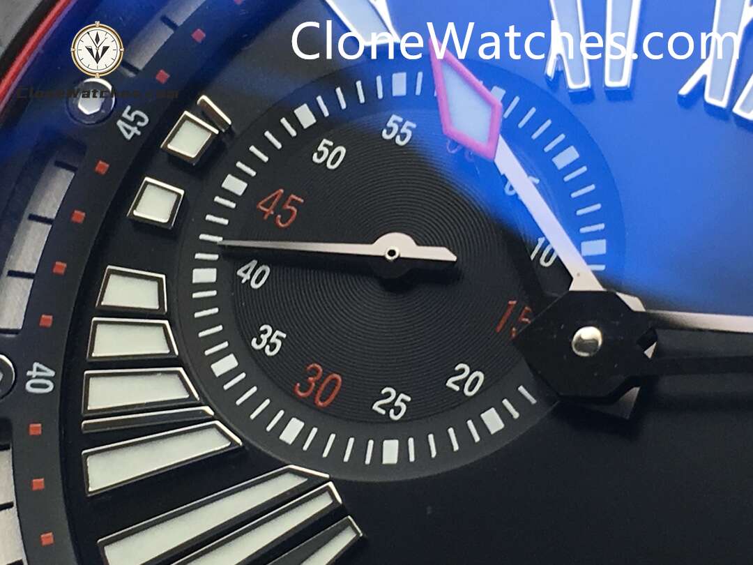 Roger Dubuis Super Clone Watches 1:1 Excalibur Black Dial DBEX0542 45MM