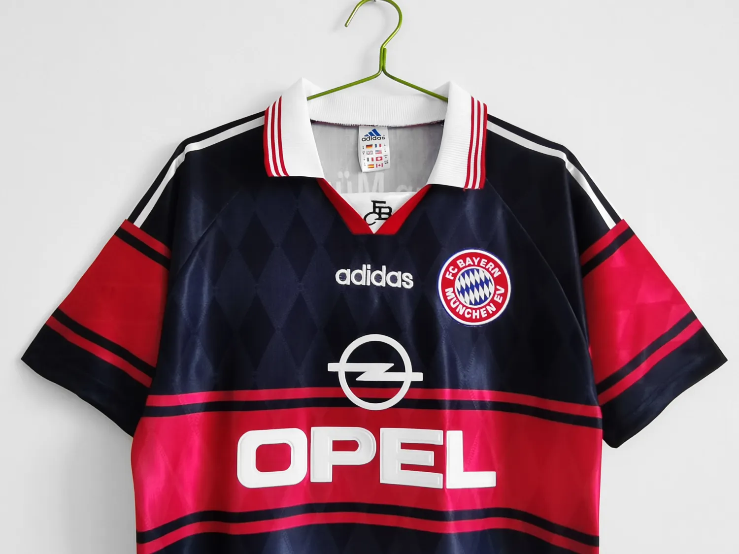 1997/99 Bayern Munich home retro jersey - Fans Edition