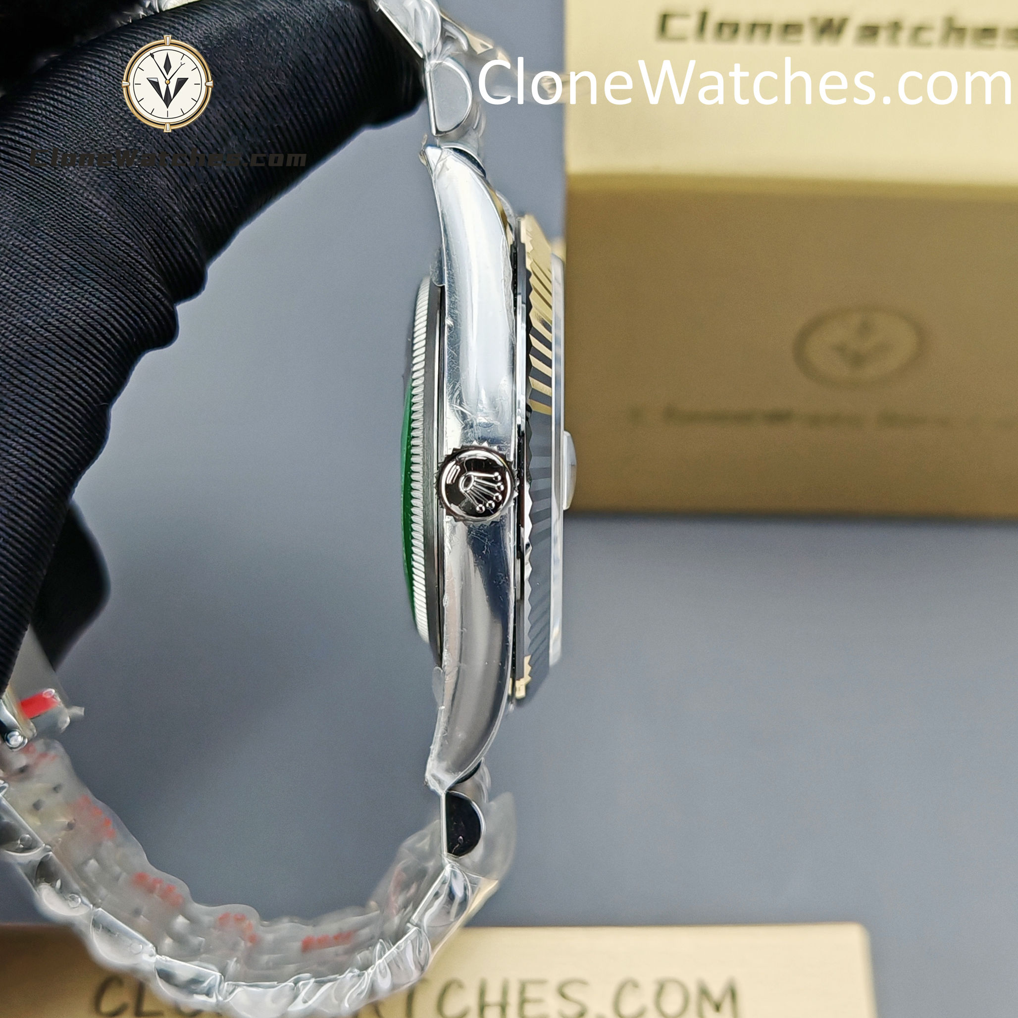 Rolex Super Clone Watches 1:1 DateJust White Dial m126334-0010 Jubilee 41MM 3235 Movement