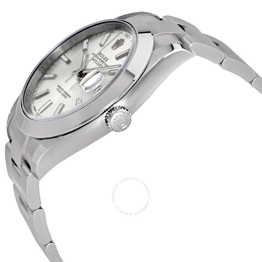 Rolex Datejust 41 Silver Dial Stainless Steel Automatic Men s Watch 126300SSO（Lifetime free warranty+90-days replacement service & Refund!.）