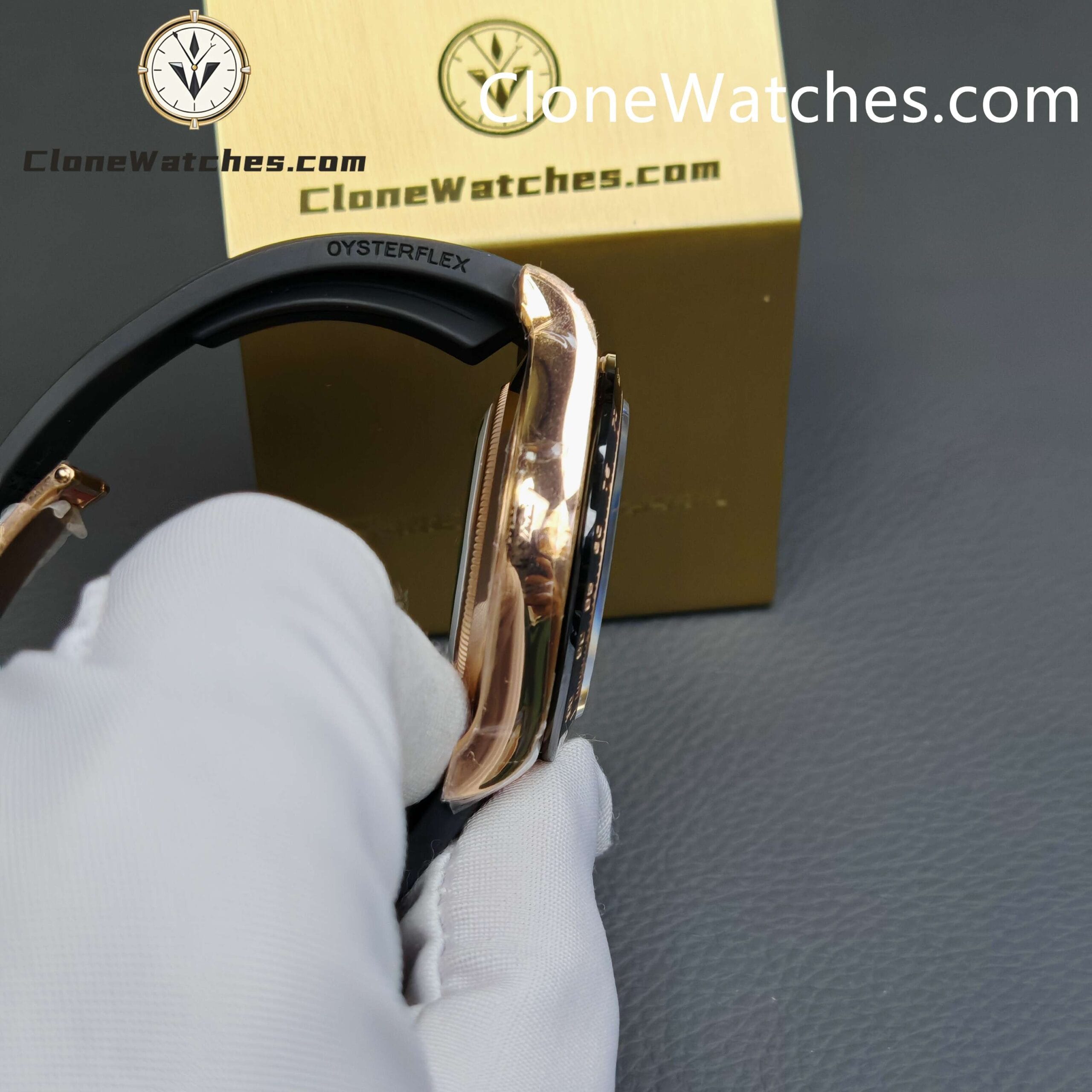 Rolex Super Clone Watches 1:1 Daytona 116515 Oysterflex Strap 4130 Movement
