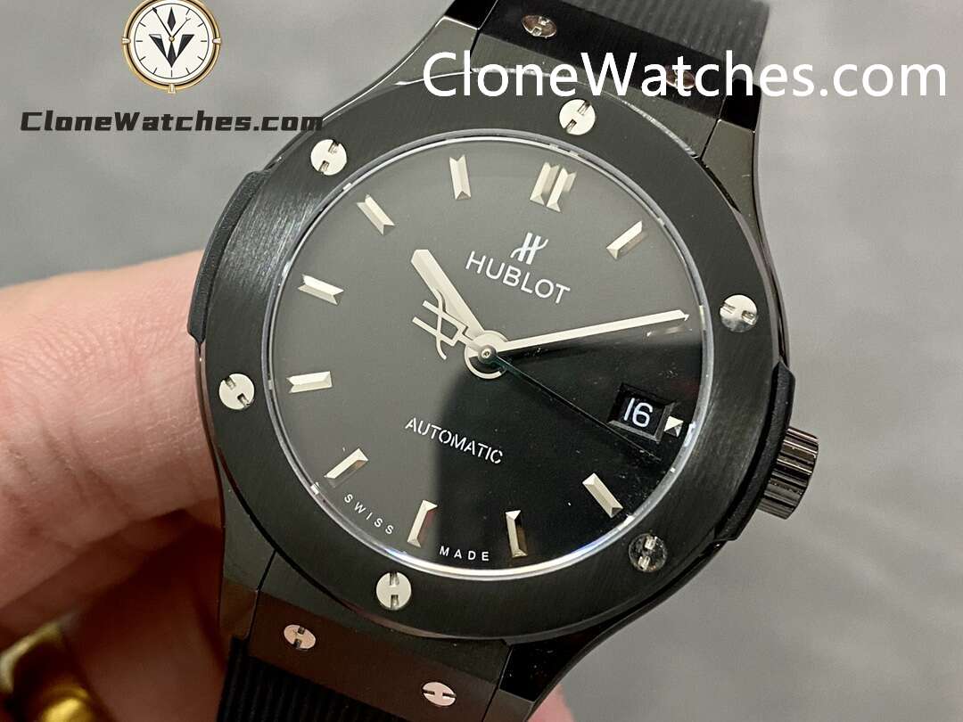 Hublot Super Clone Watches 1:1 Classic Fusion Black Magic 38MM 565.CM.1470.RX