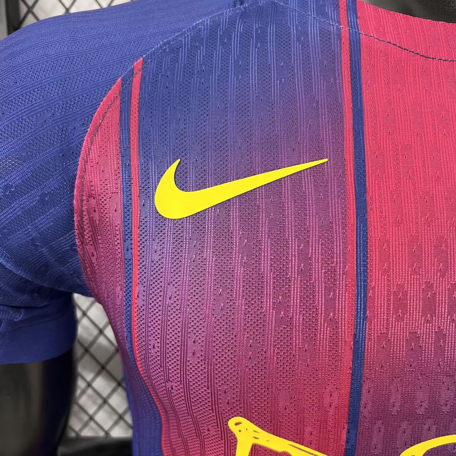 2025-26 Barcelona Home Stadium New Special Advertisement Jersey - Player Edition