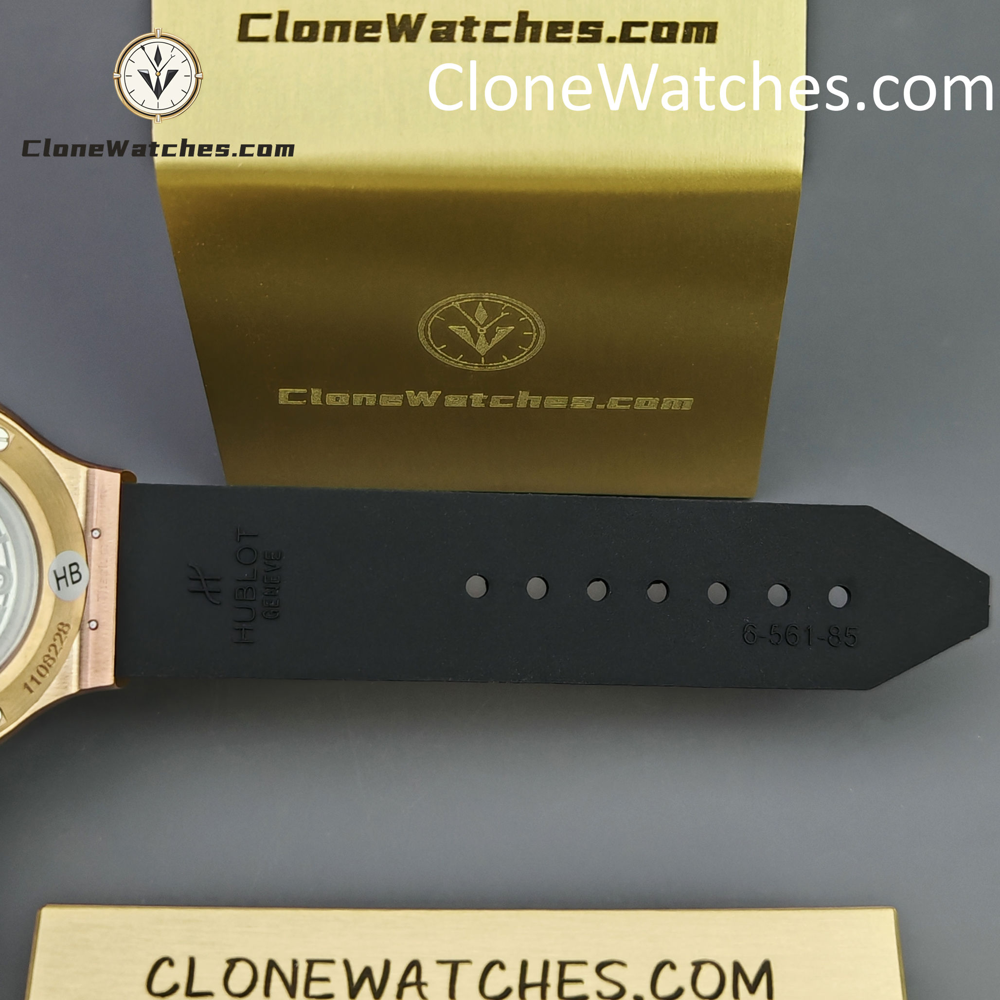 Hublot Super Clone Watches 1:1 Classic Fusion King Gold 38MM 565.OX.1480.RX