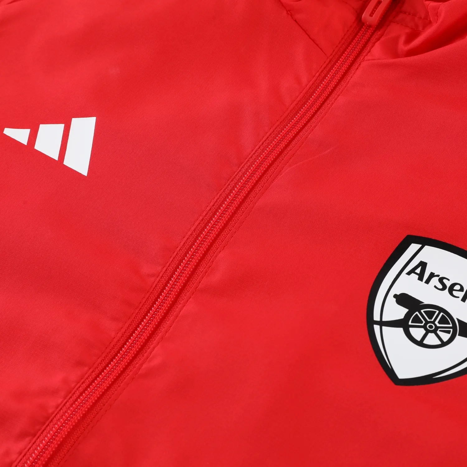 2023-2024 Arsenal Red Windbreaker